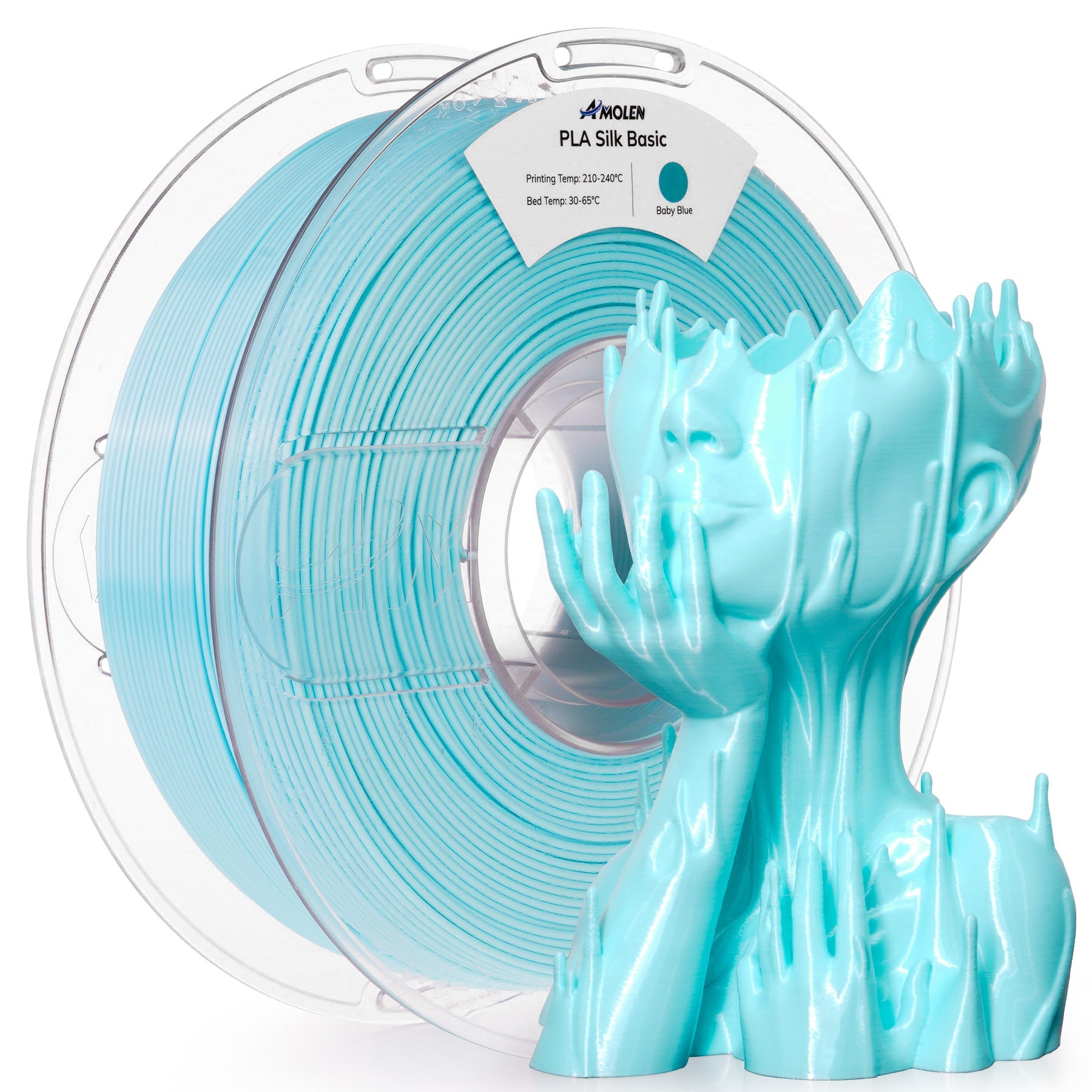 Amolen - PLA Silk Basic 1.75mm, 1KG/2.2LB