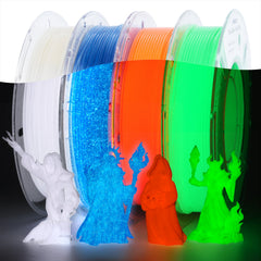 Amolen - PLA Glow in the Dark Variety Pack (4x200g)