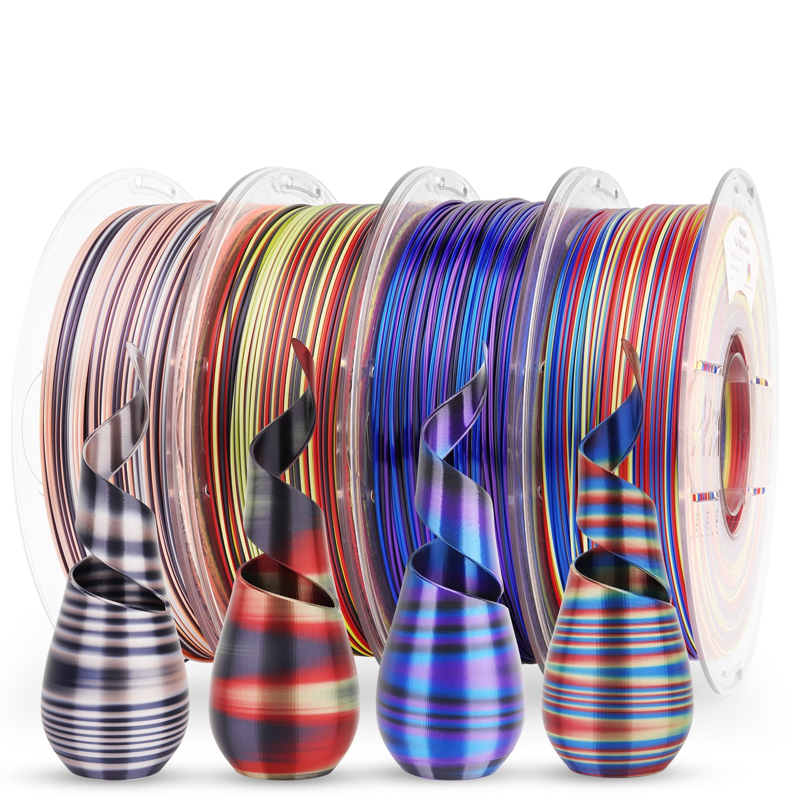 Amolen - PLA Silk S-Series Variety Pack (4x1kg) - 1.75MM