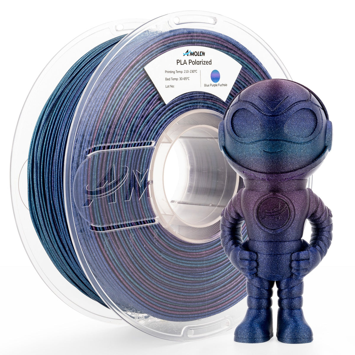 Amolen - PLA Galaxy / Sparkle & Shiny 1.75mm, 1KG/2.2LB