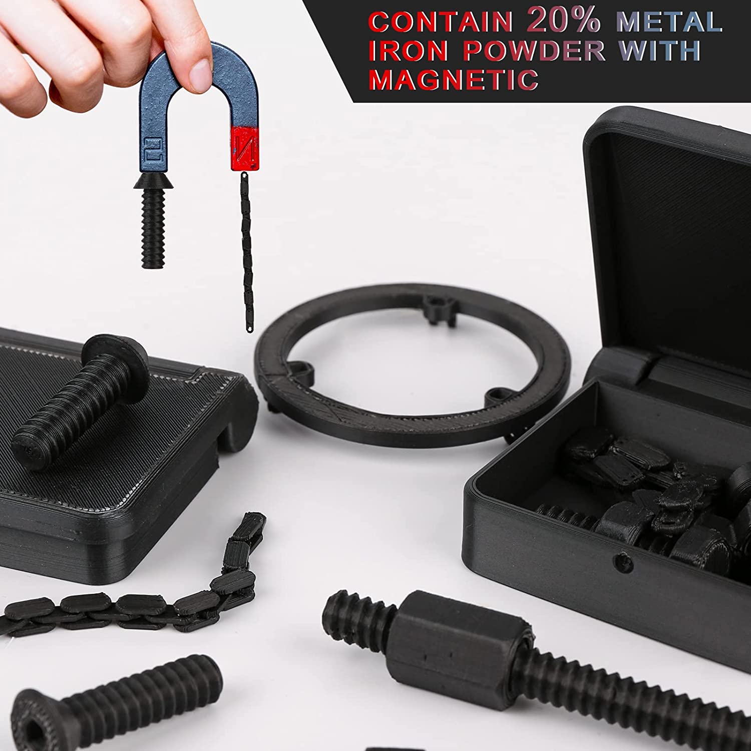 Amolen - PLA Metal 1.75mm, 1KG/2.2LB