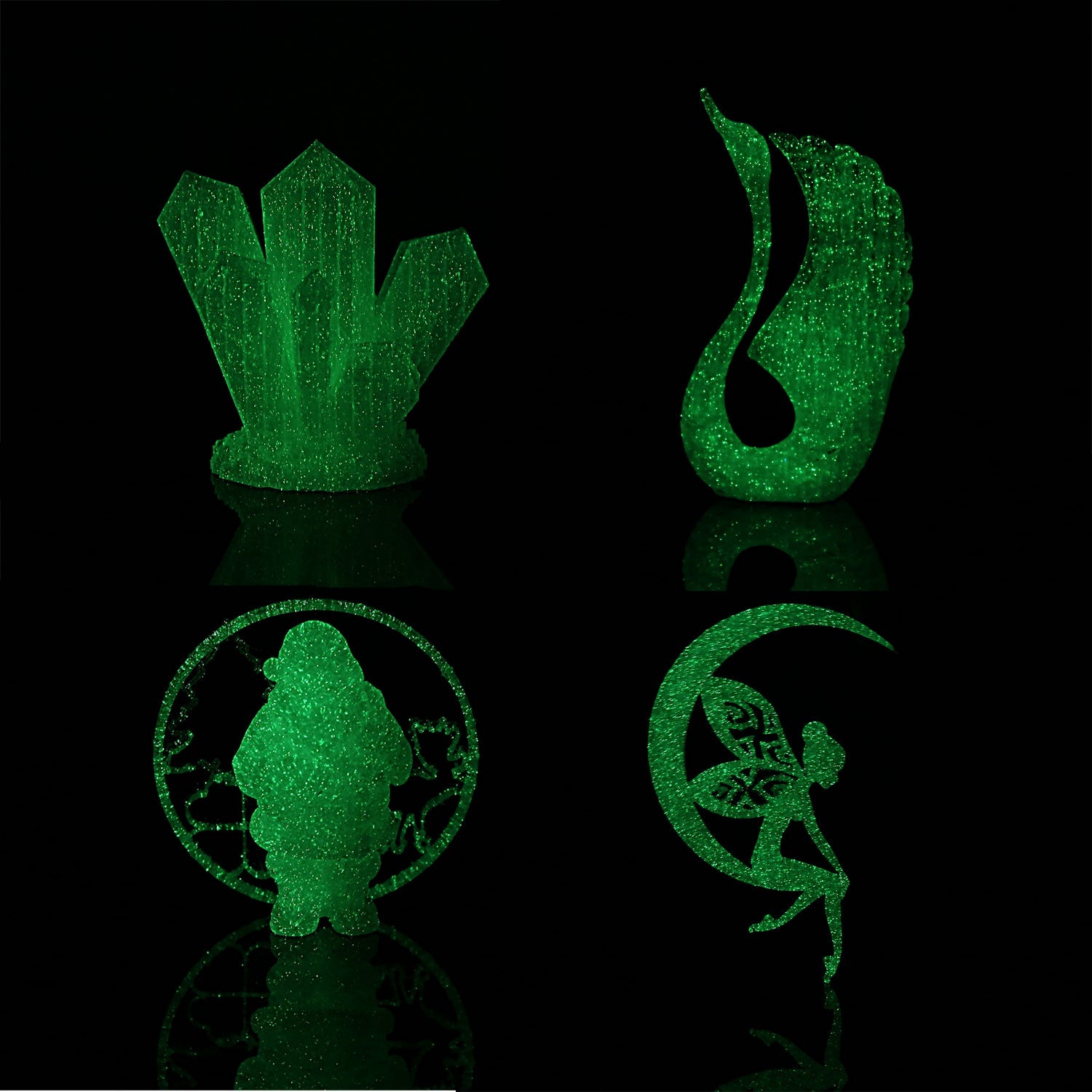 Amolen - PLA Glow in the Dark Variety Pack (4x200g)