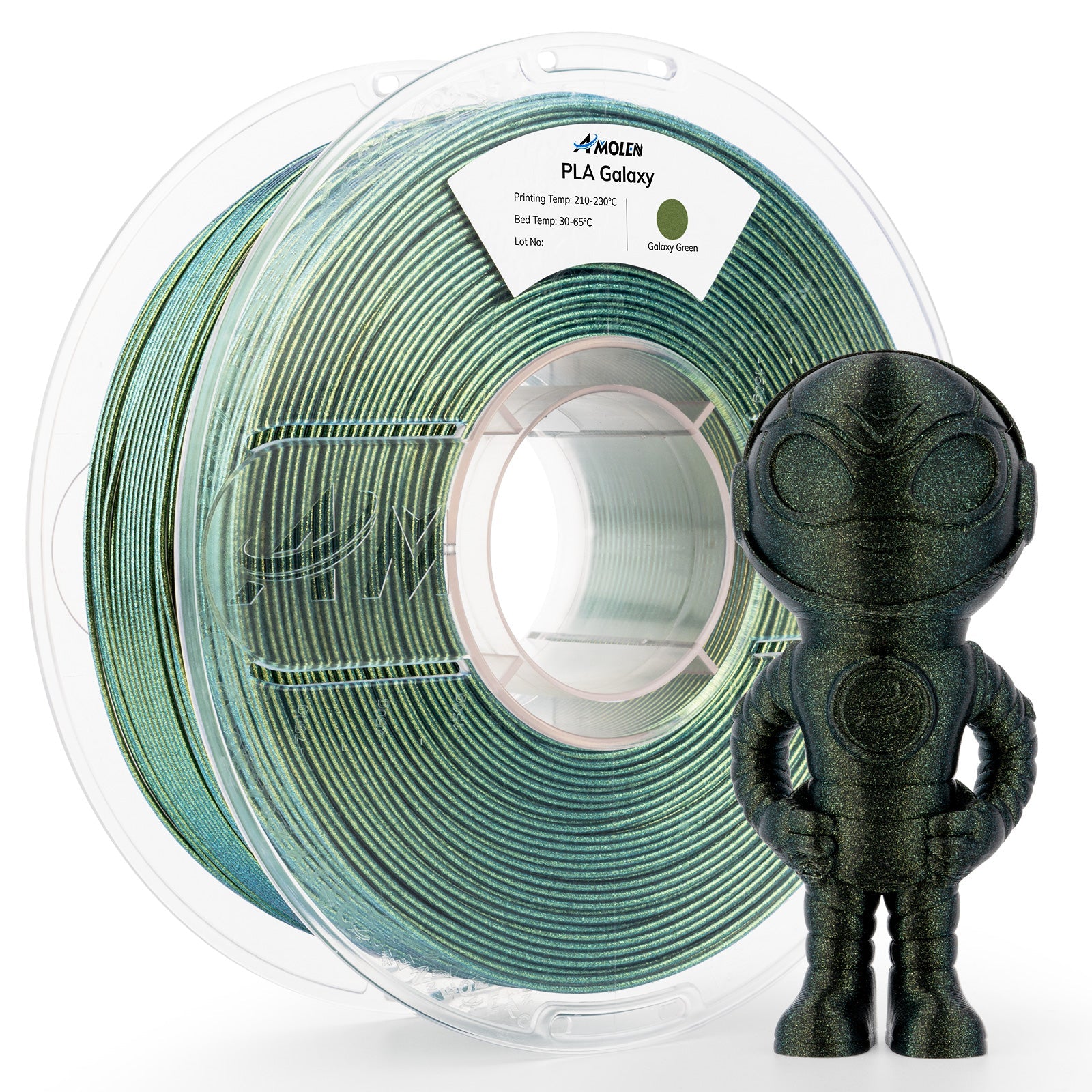 Amolen - PLA Galaxy / Sparkle & Shiny 1.75mm, 1KG/2.2LB