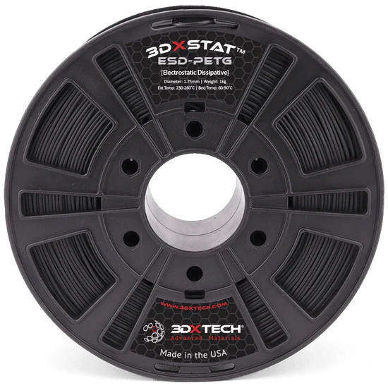 3DXSTAT - ESD-PETG Filament | 3DXTech Anti-Static 3D Printing Filament
