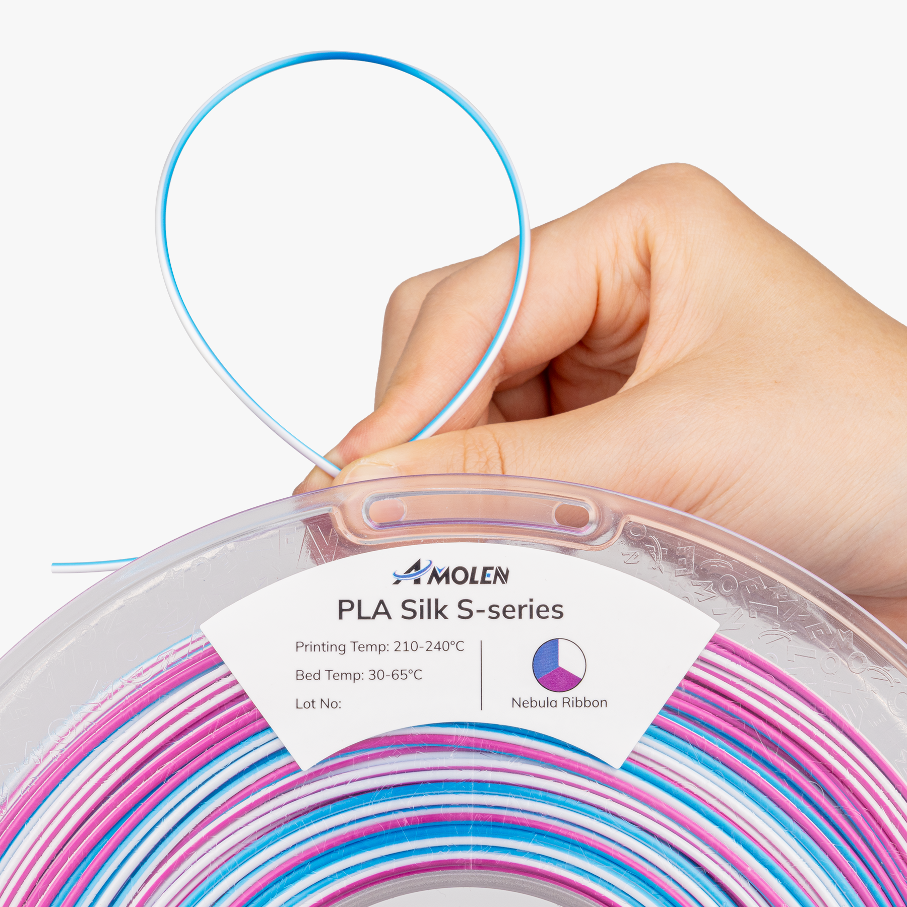 Amolen - PLA Silk S-Series Filament 1.75mm, 1KG/2.2LB