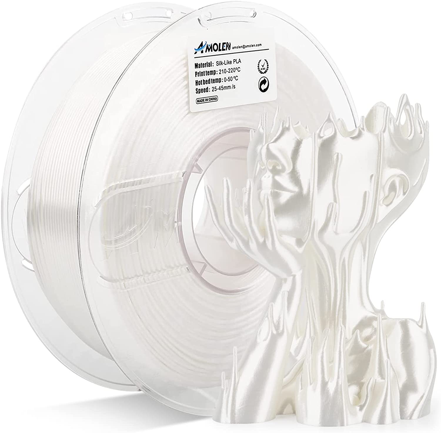 Amolen - PLA Silk Basic 1.75mm, 1KG/2.2LB
