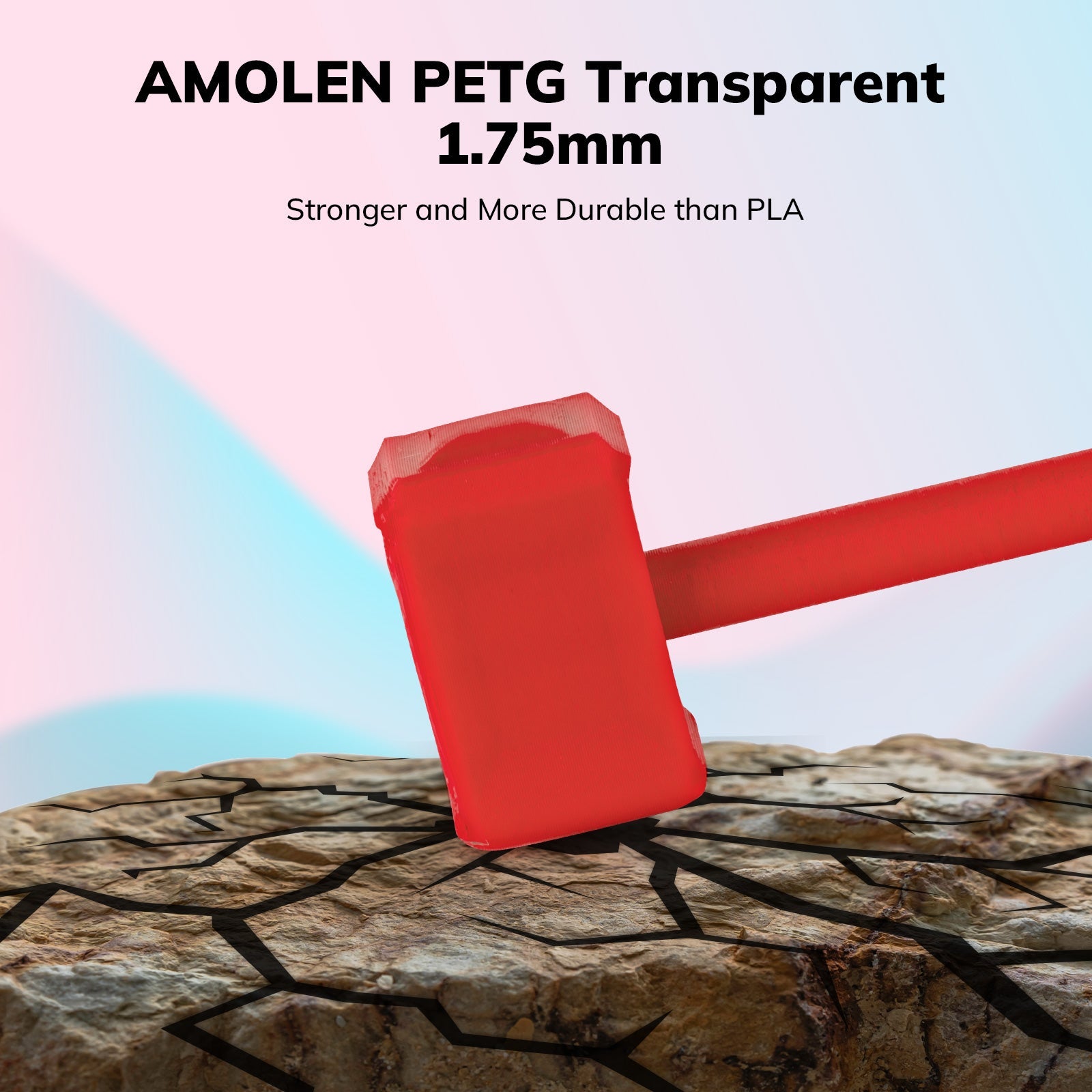 Amolen - PETG Basic 1.75mm, 1KG/2.2LB
