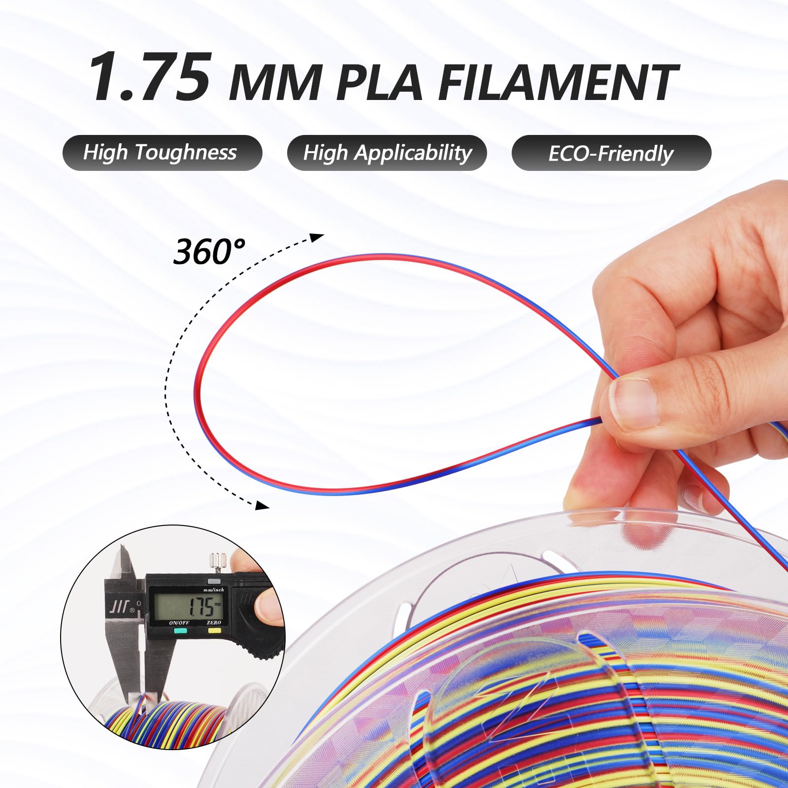 Amolen - PLA Silk S-Series Variety Pack (4x200g) - 1.75MM