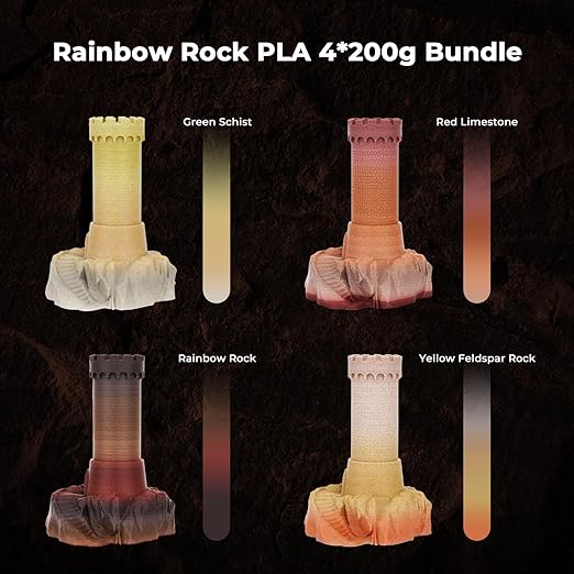 Amolen - PLA Marble Variety Pack (4x200g)