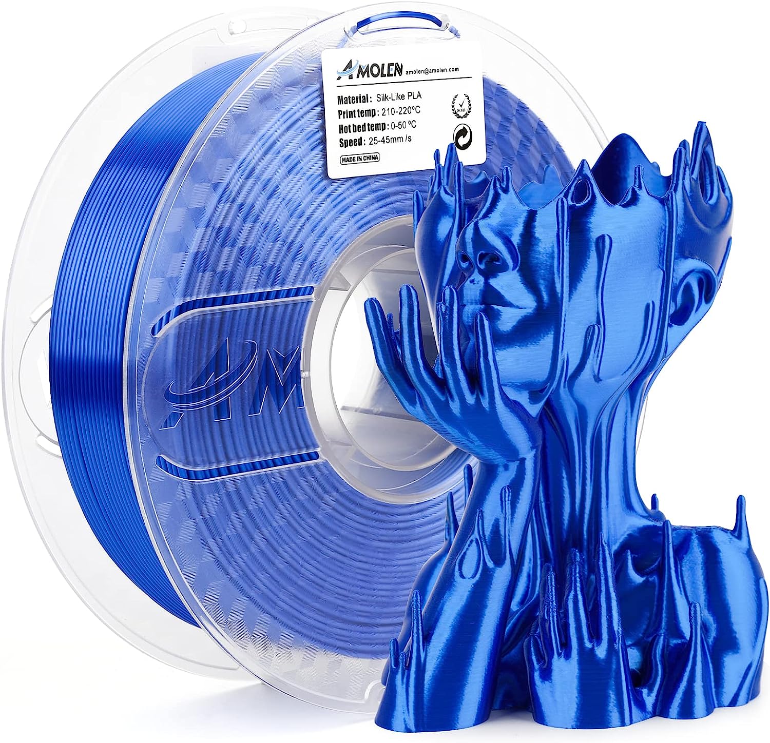Amolen - PLA Silk Basic 1.75mm, 1KG/2.2LB