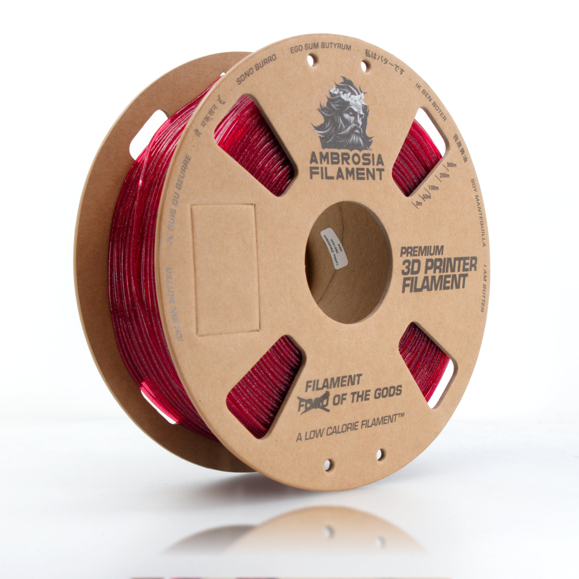 Ambrosia - Premium PLA Filament | 1.75mm 1kg Cardboard Spool