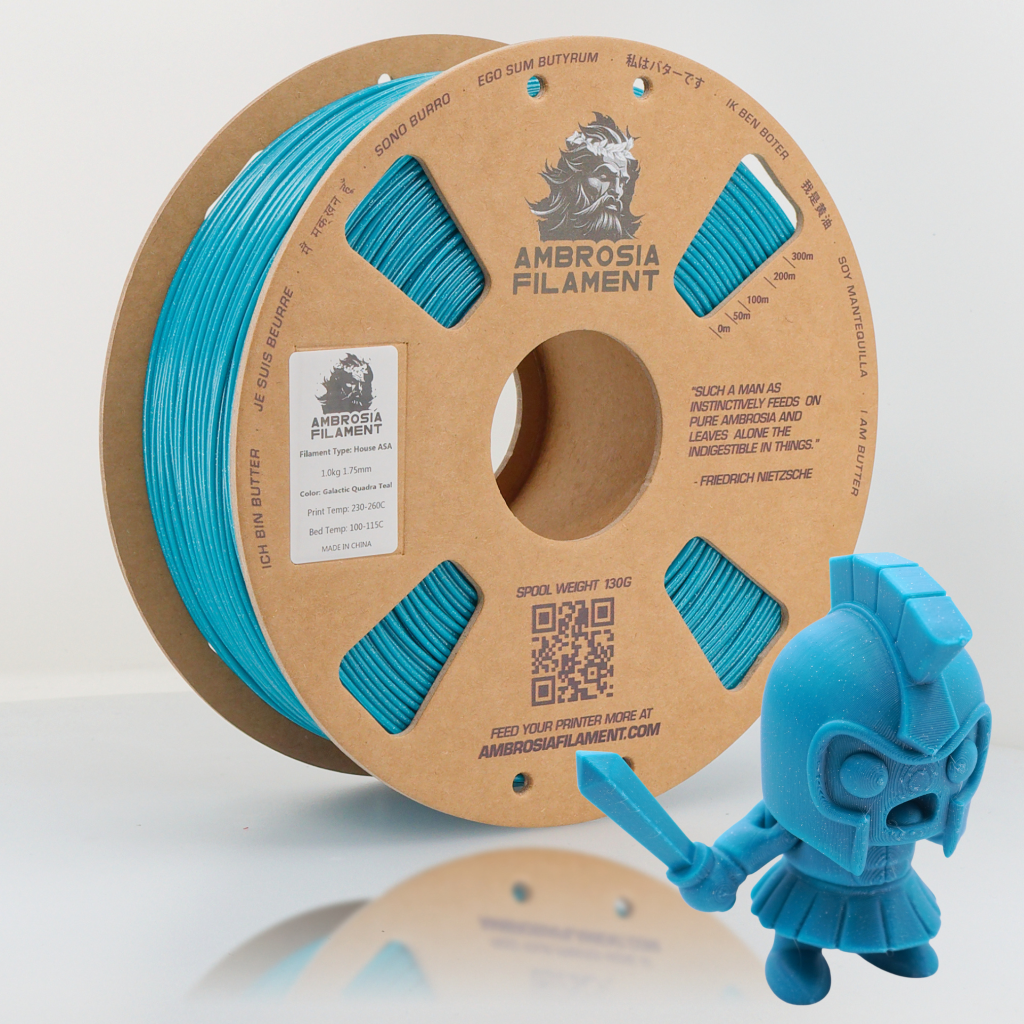 Ambrosia - Premium PLA Filament | 1.75mm 1kg Cardboard Spool
