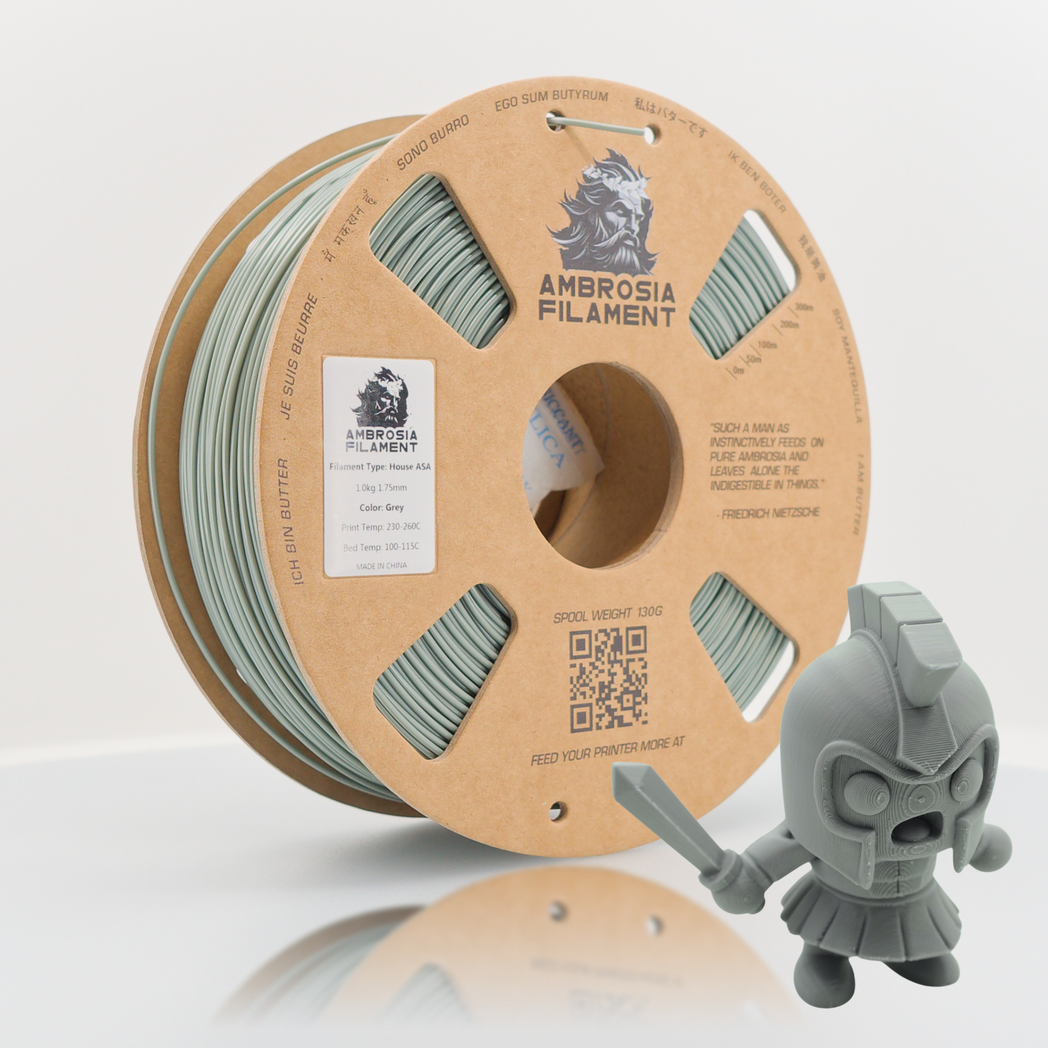 Ambrosia - Premium ASA Filament | UV Resistant 1.75mm 1kg Spool