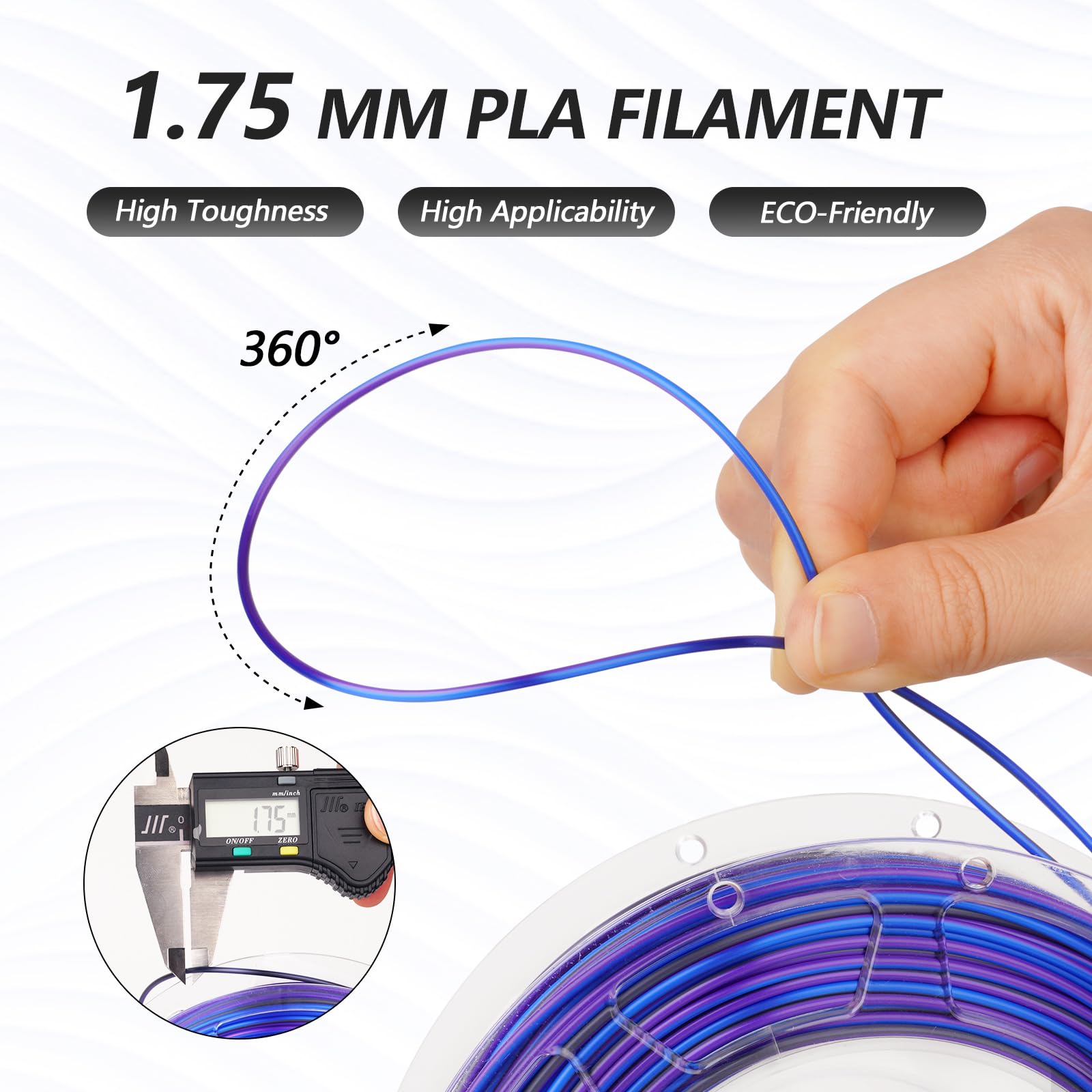Amolen - PLA Silk S-Series Variety Pack (4x1kg) - 1.75MM