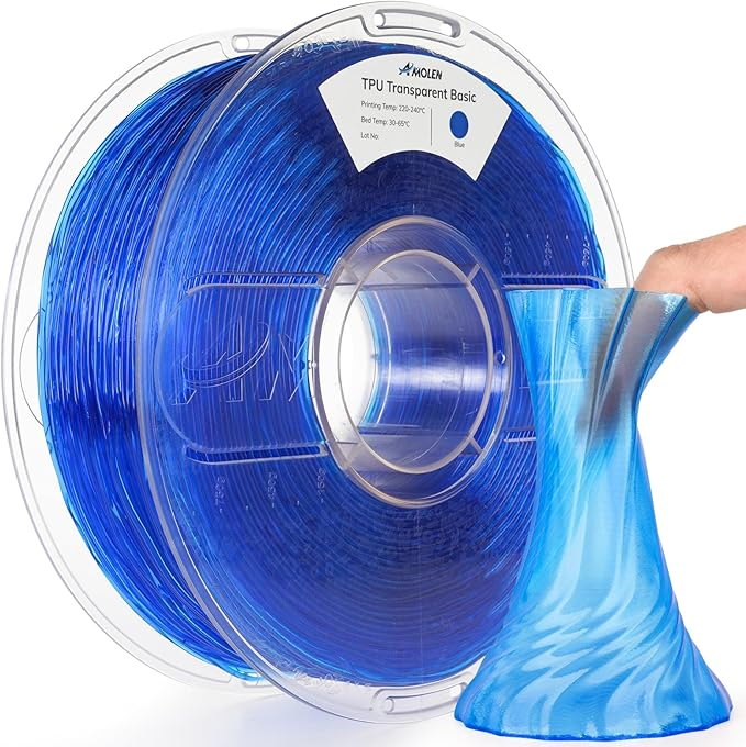 Amolen - TPU Transparent 1.75mm, 1KG/2.2LB