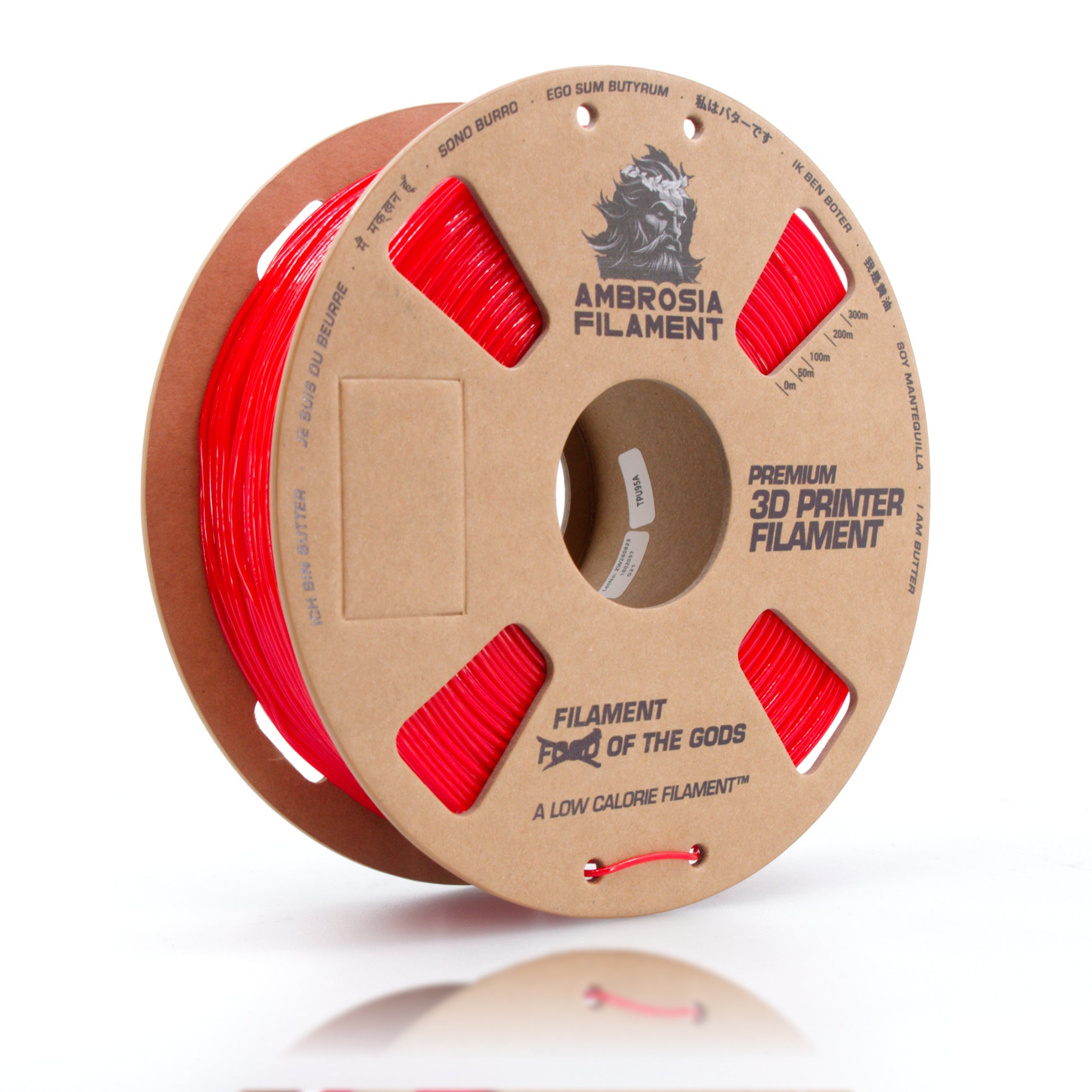 Ambrosia - Premium TPU 95A Filament | Flexible 1.75mm 1kg Spool