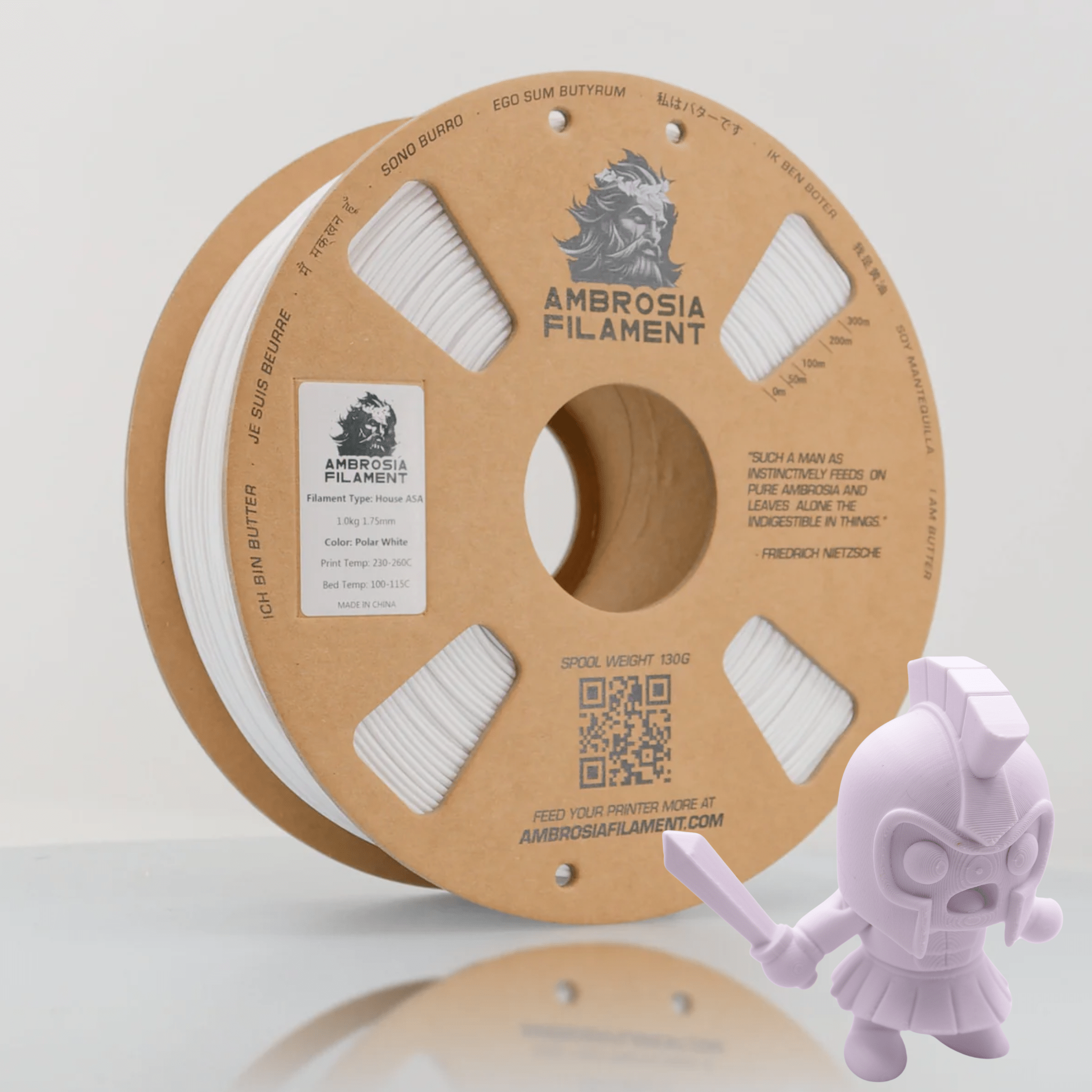 Ambrosia - Premium ASA Filament | UV Resistant 1.75mm 1kg Spool