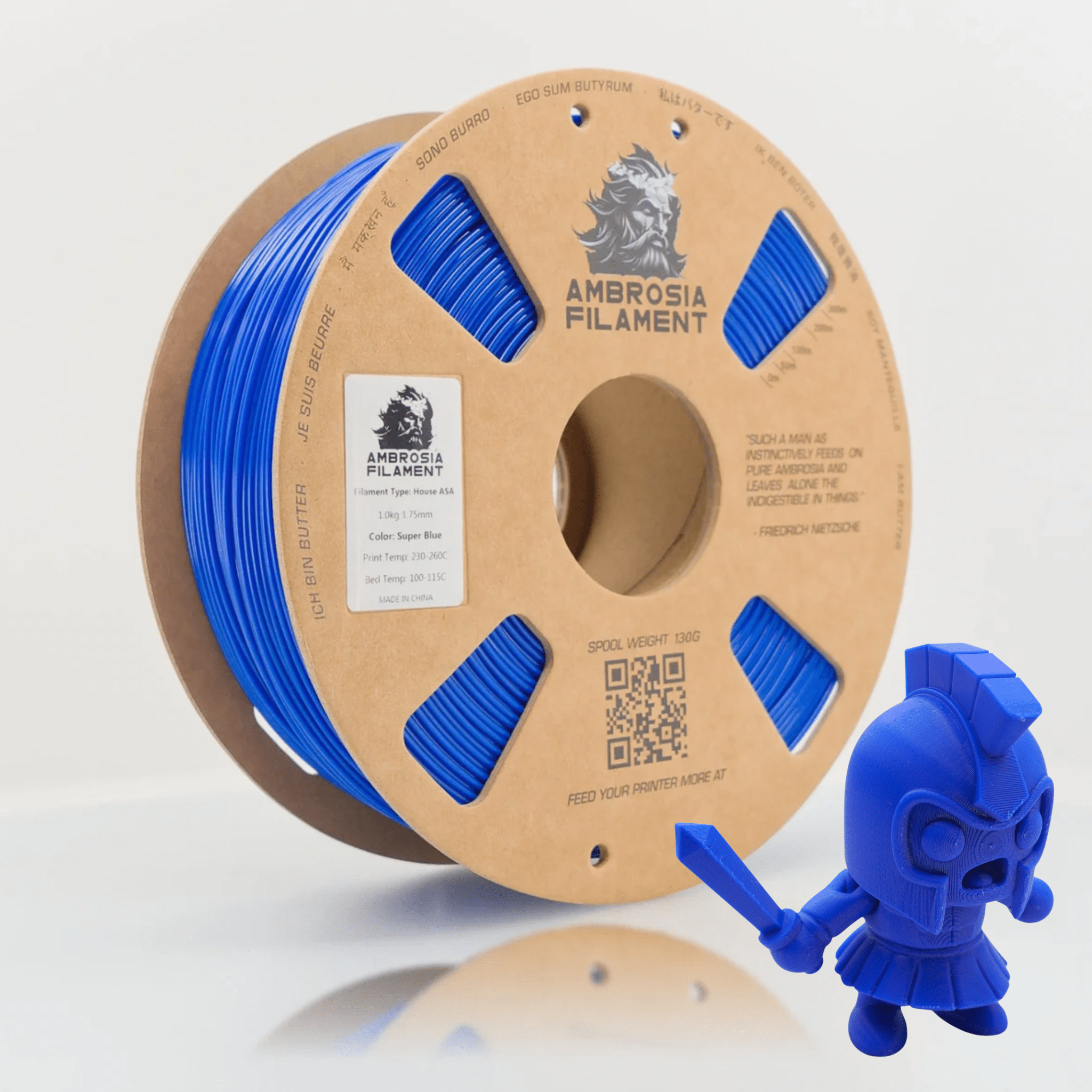 Ambrosia - Premium ASA Filament | UV Resistant 1.75mm 1kg Spool