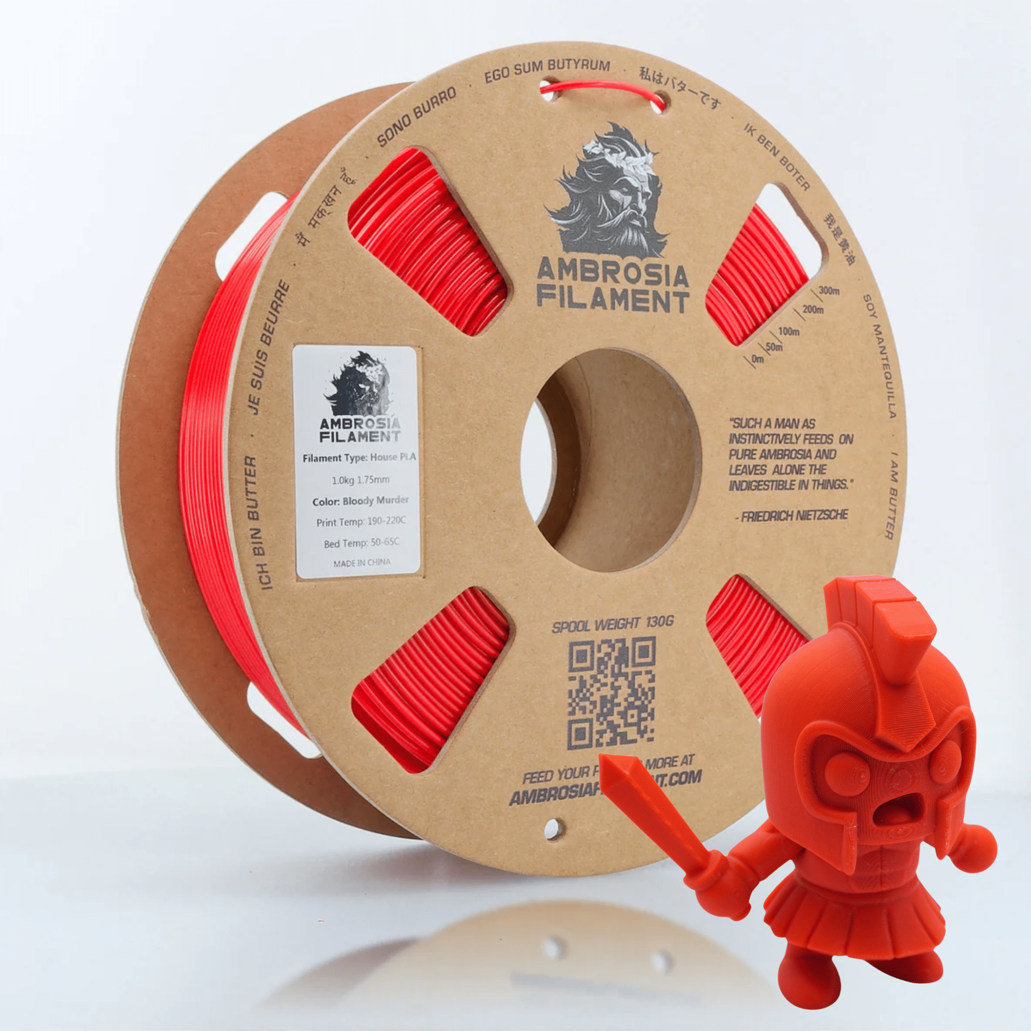 Ambrosia - Premium ASA Filament | UV Resistant 1.75mm 1kg Spool