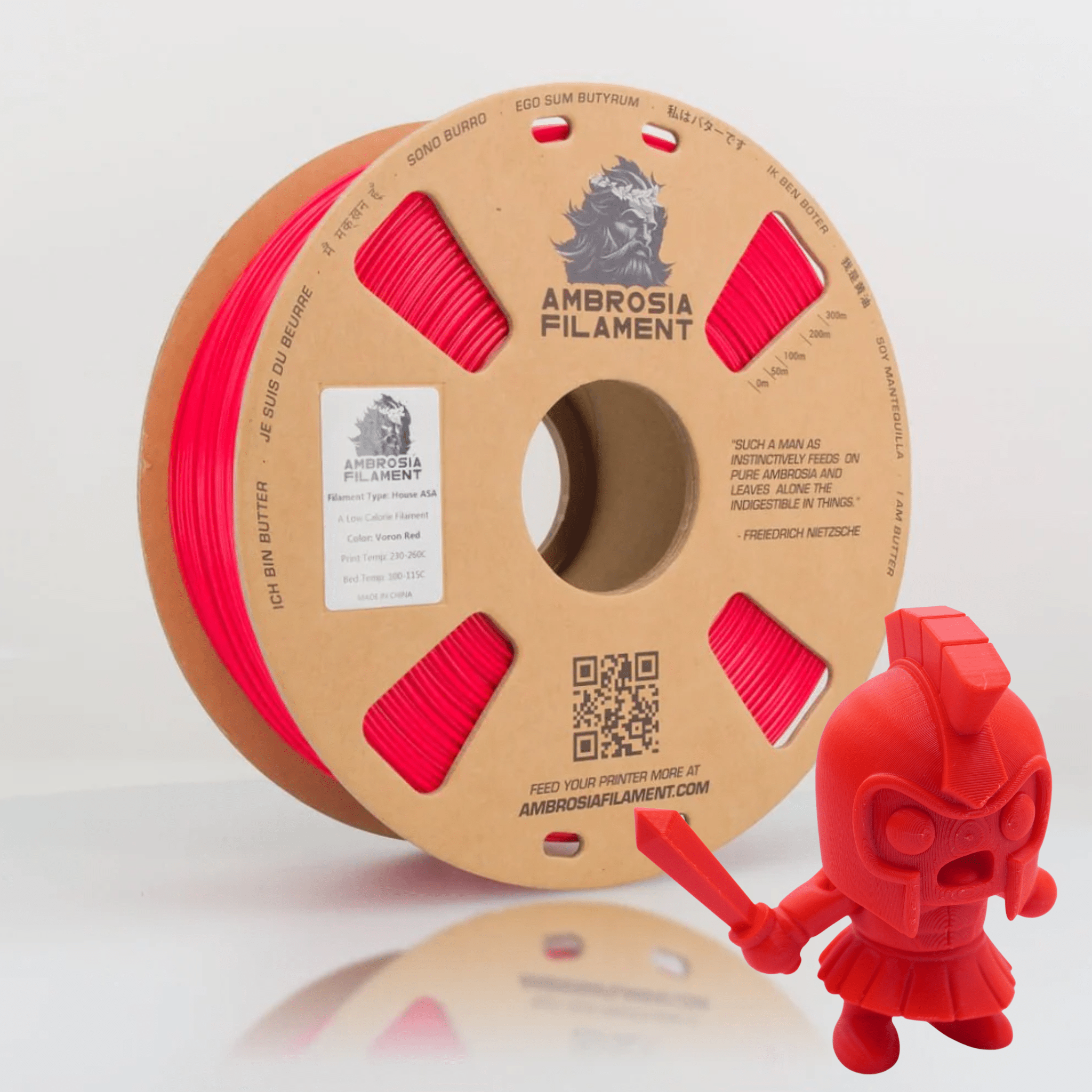 Ambrosia - Premium ASA Filament | UV Resistant 1.75mm 1kg Spool