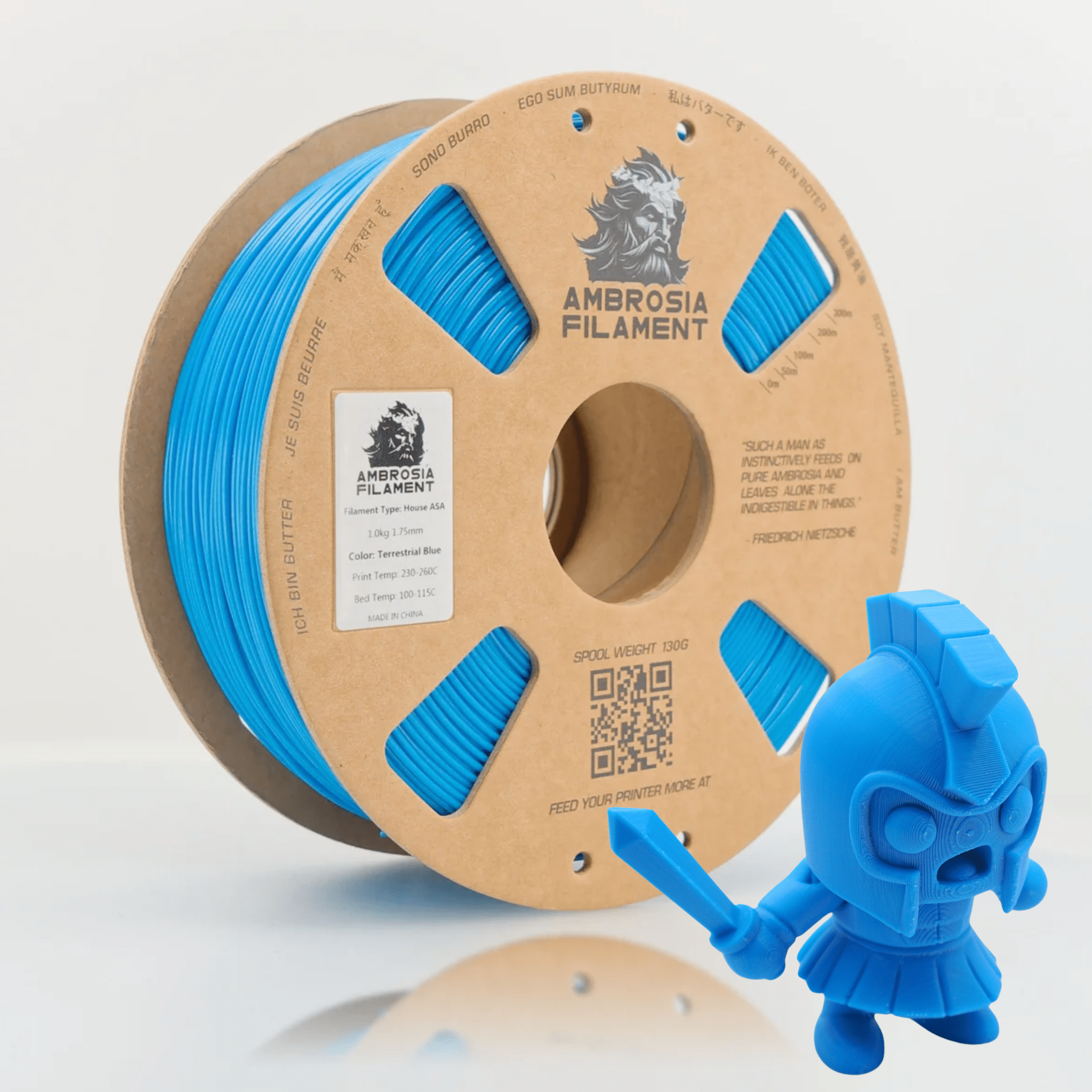 Ambrosia - Premium ASA Filament | UV Resistant 1.75mm 1kg Spool