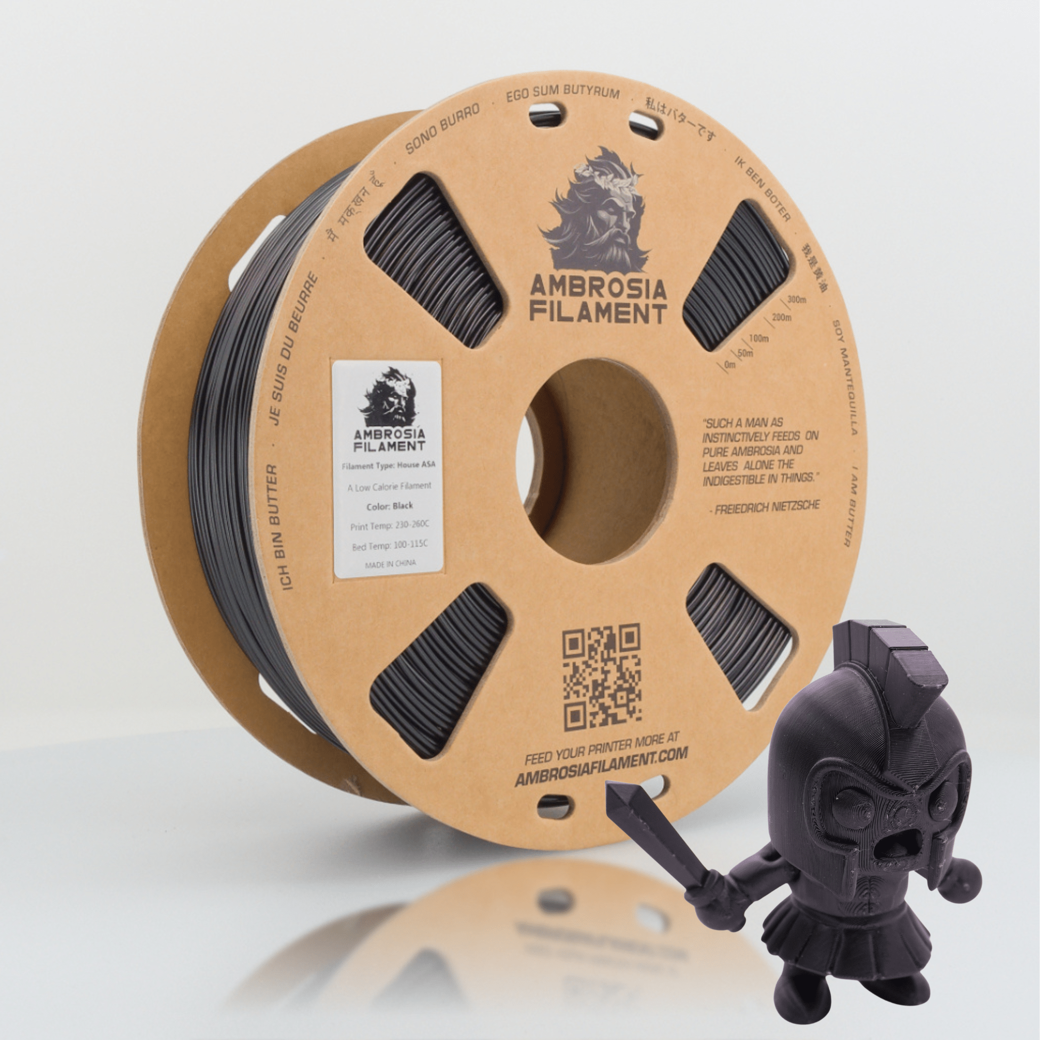 Ambrosia - Premium ASA Filament | UV Resistant 1.75mm 1kg Spool