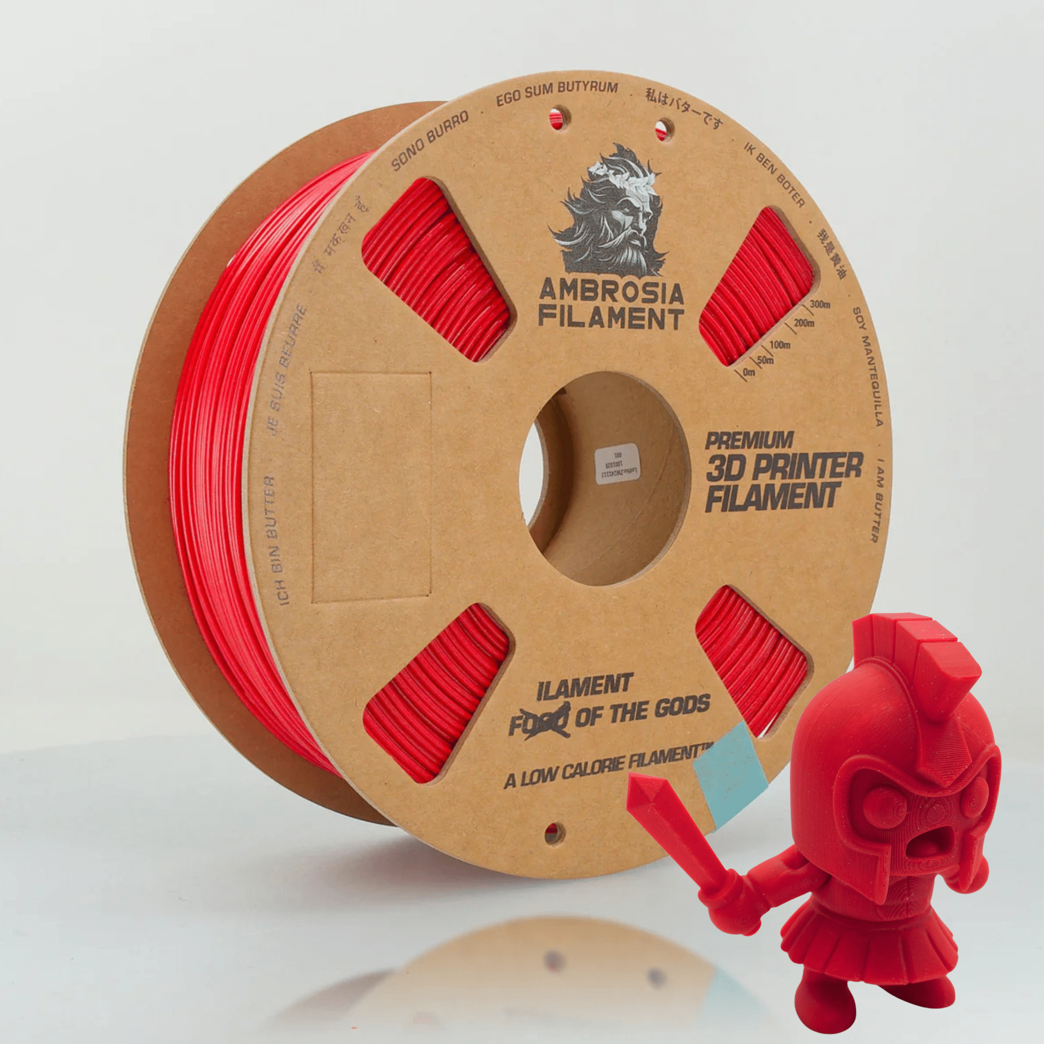 Ambrosia - Premium PLA Filament | 1.75mm 1kg Cardboard Spool