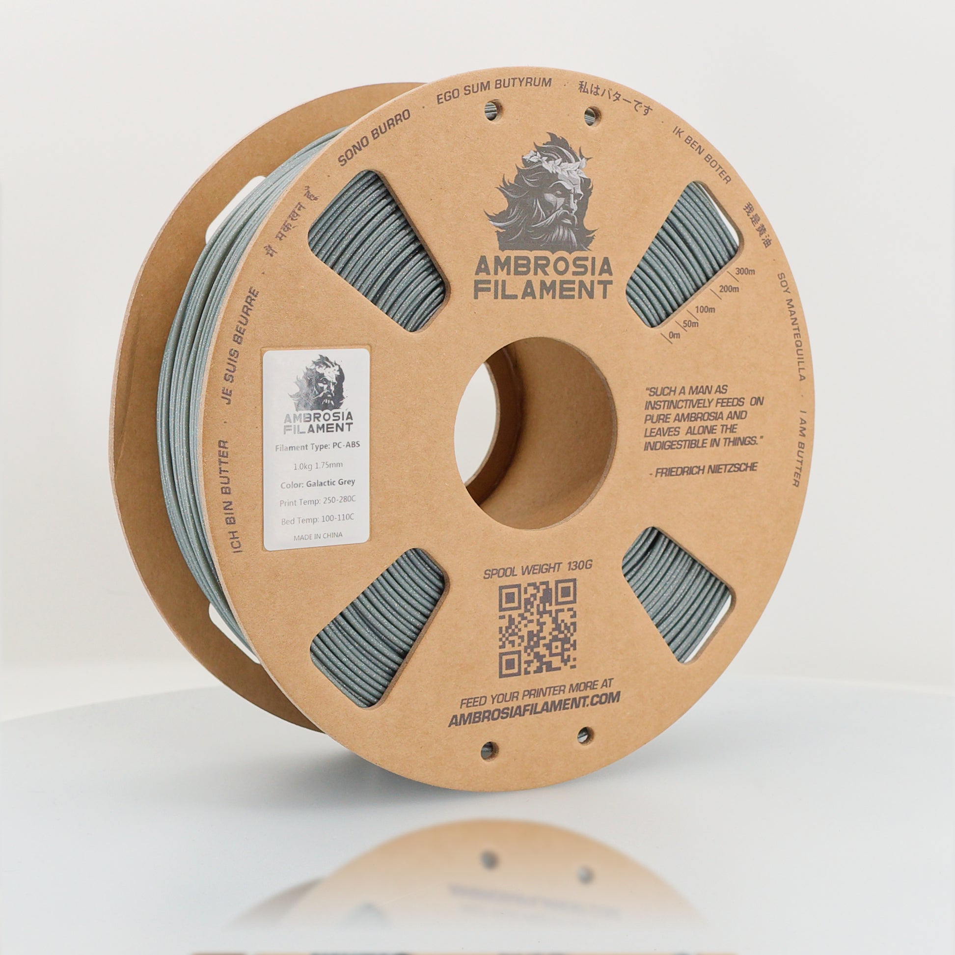 Ambrosia - PC-ABS Blend Filament | 1kg High-Heat 1.75mm 3D Filament