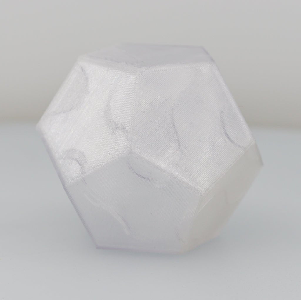 Ambrosia - Premium PETG Filament | Clear & Solid 1.75mm 1kg Spool