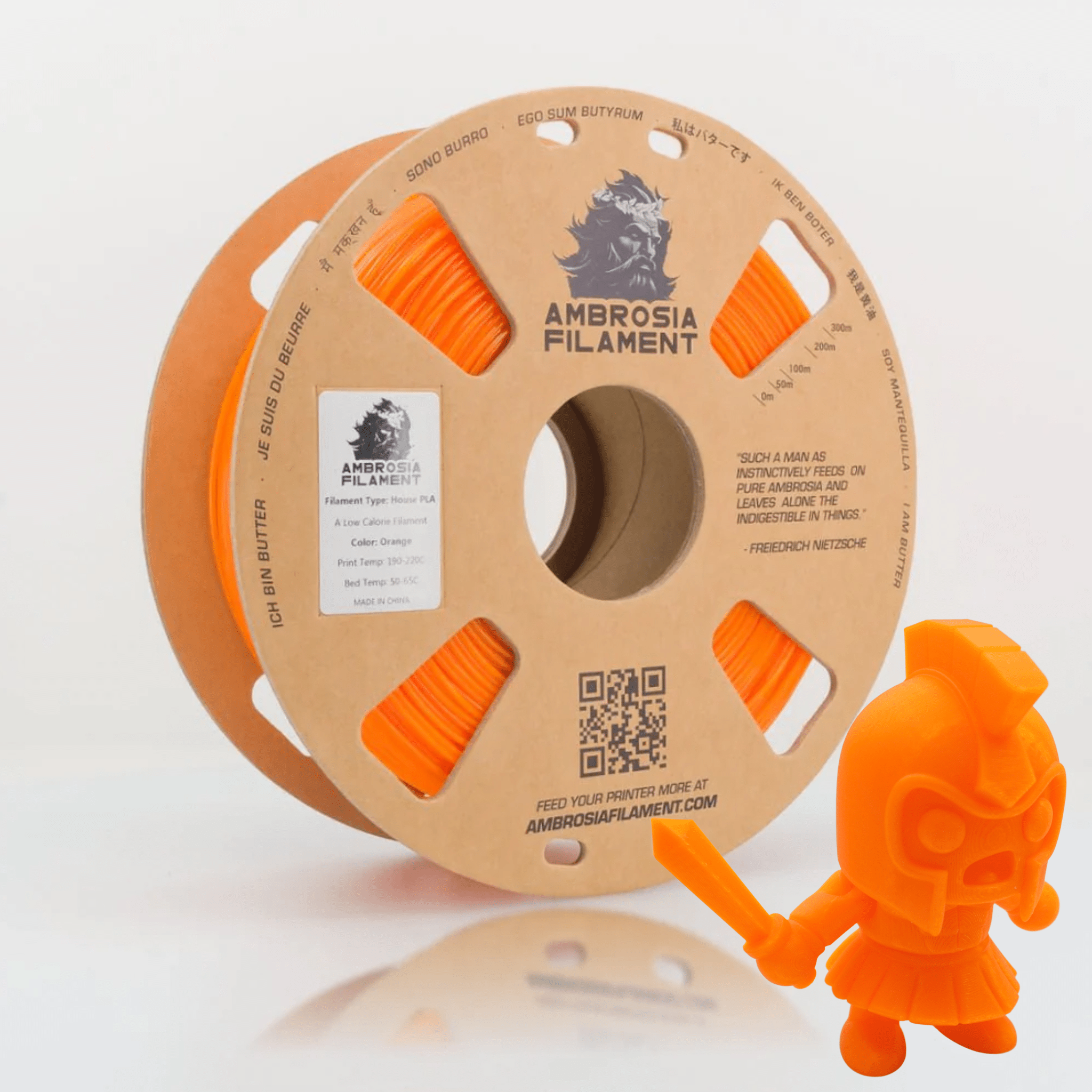 Ambrosia - Premium PLA Filament | 1.75mm 1kg Bambu Refill Compatible