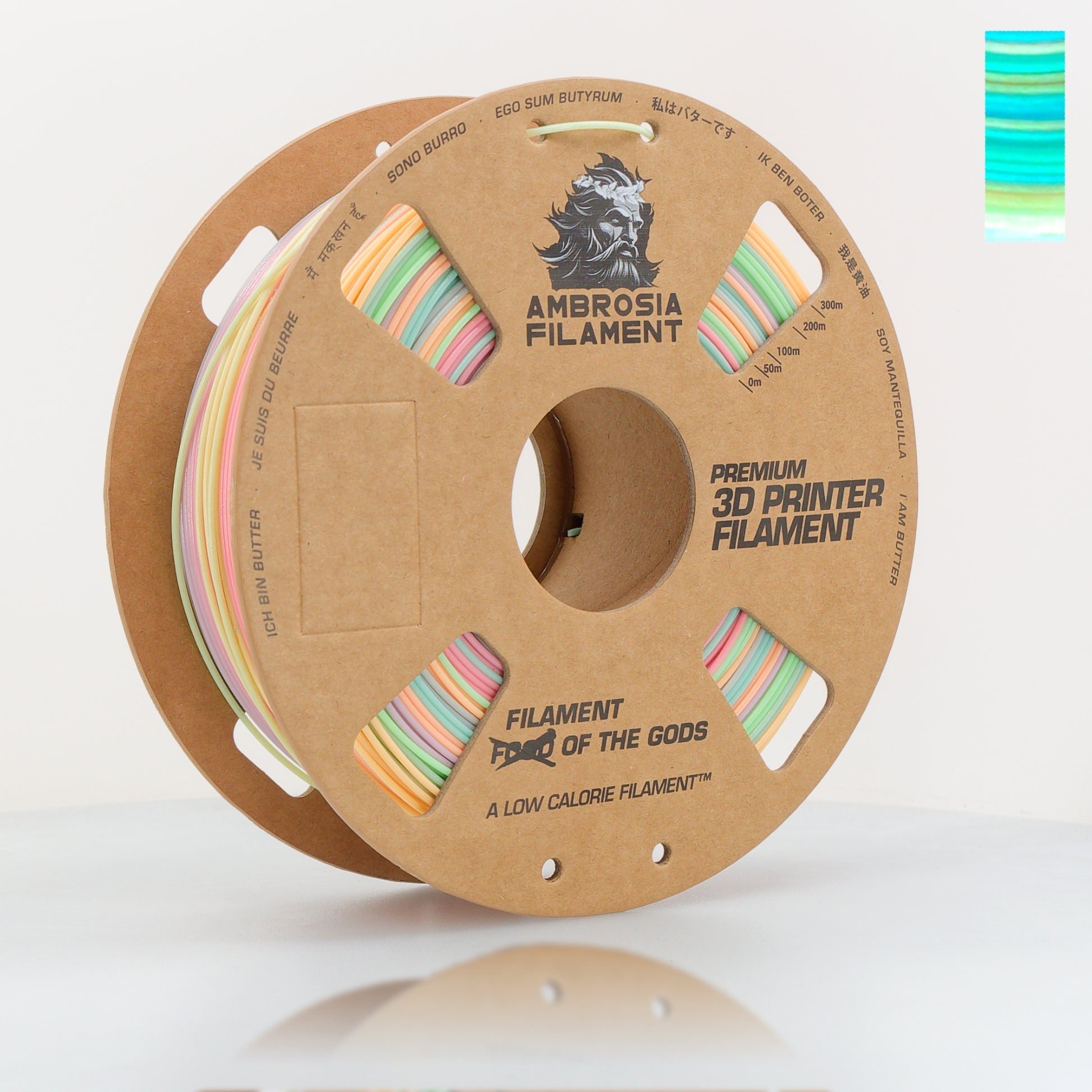 Ambrosia - Premium PLA Filament | 1.75mm 1kg Bambu Refill Compatible