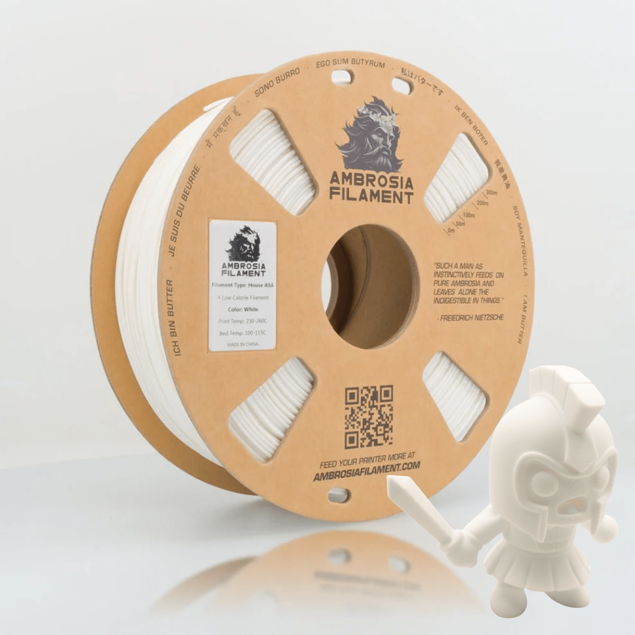 Ambrosia - Premium PLA Filament | 1.75mm 1kg Bambu Refill Compatible