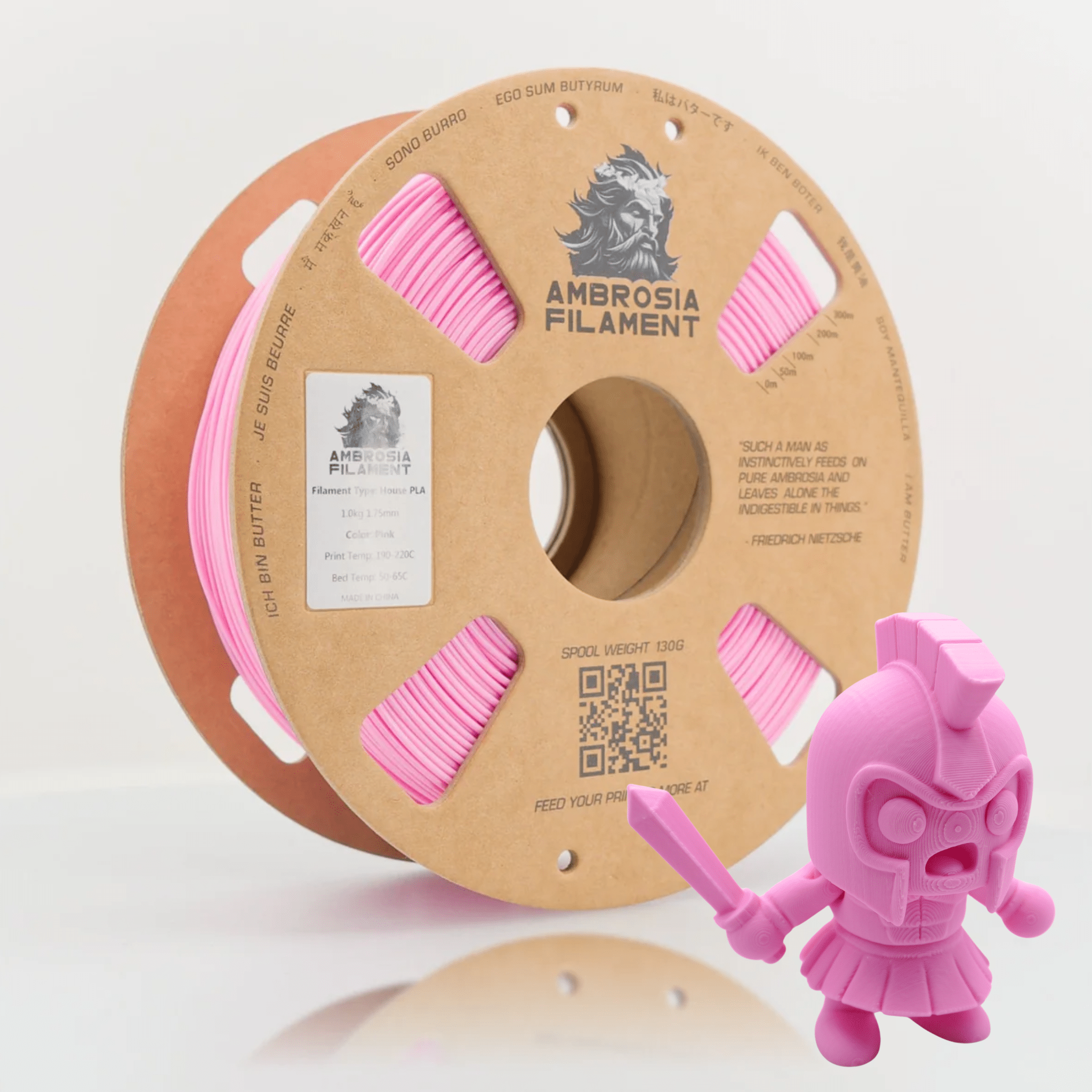 Ambrosia - Premium PLA Filament | 1.75mm 1kg Bambu Refill Compatible