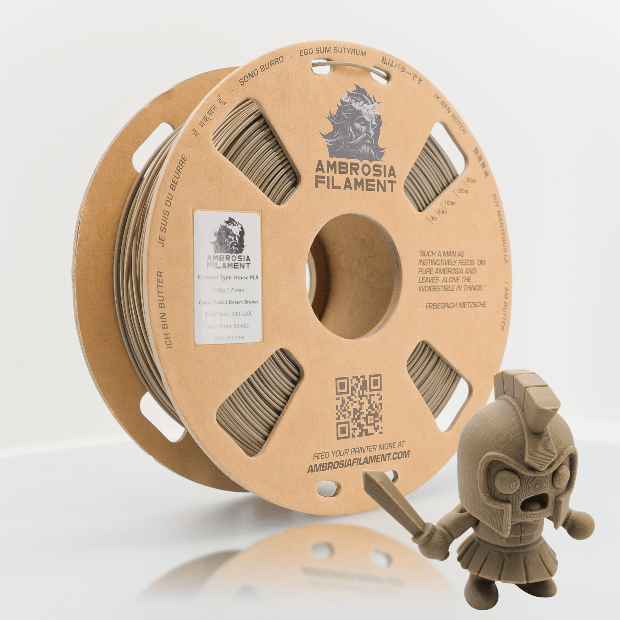 Ambrosia - Premium PLA Filament | 1.75mm 1kg Bambu Refill Compatible