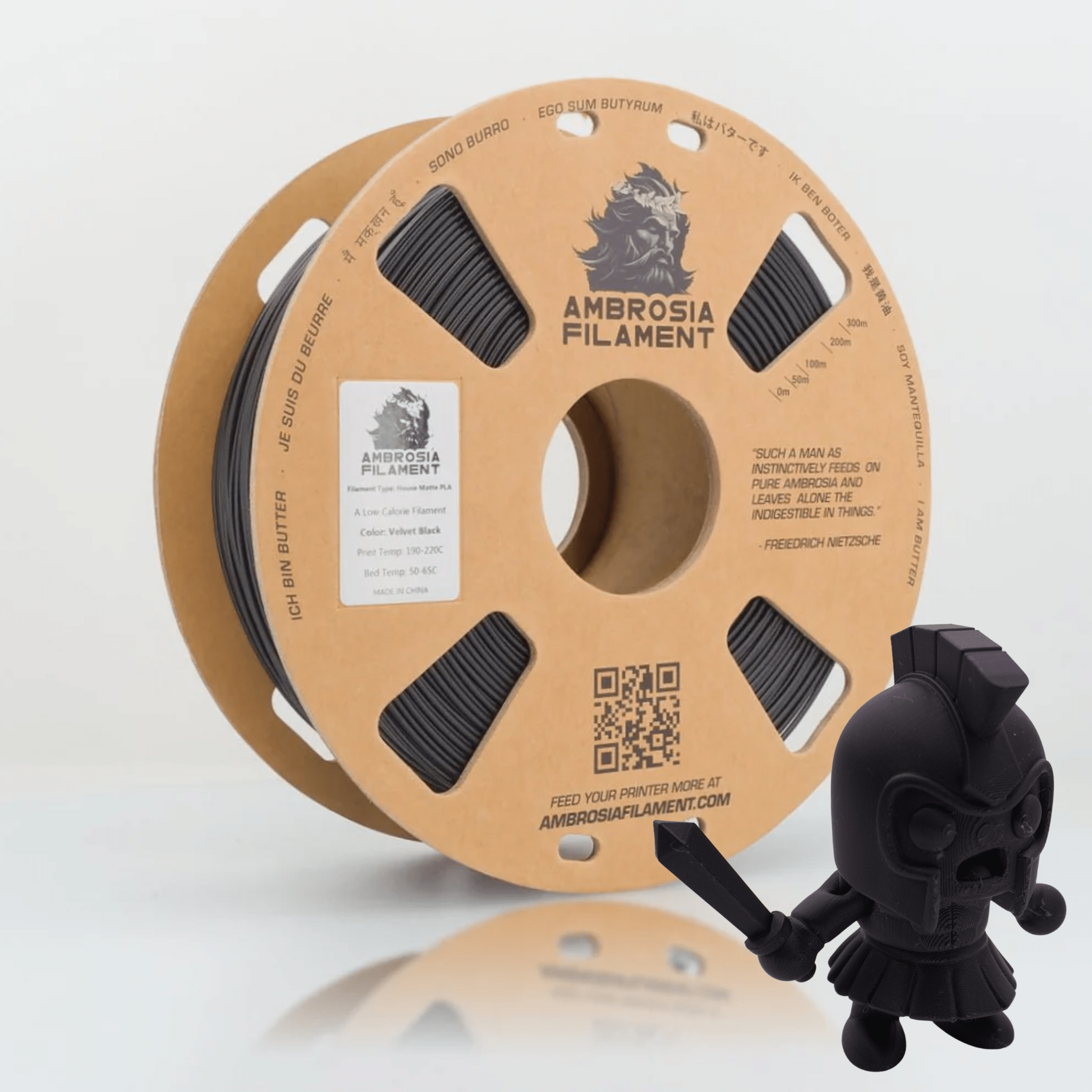 Ambrosia - Premium PLA Filament | 1.75mm 1kg Bambu Refill Compatible