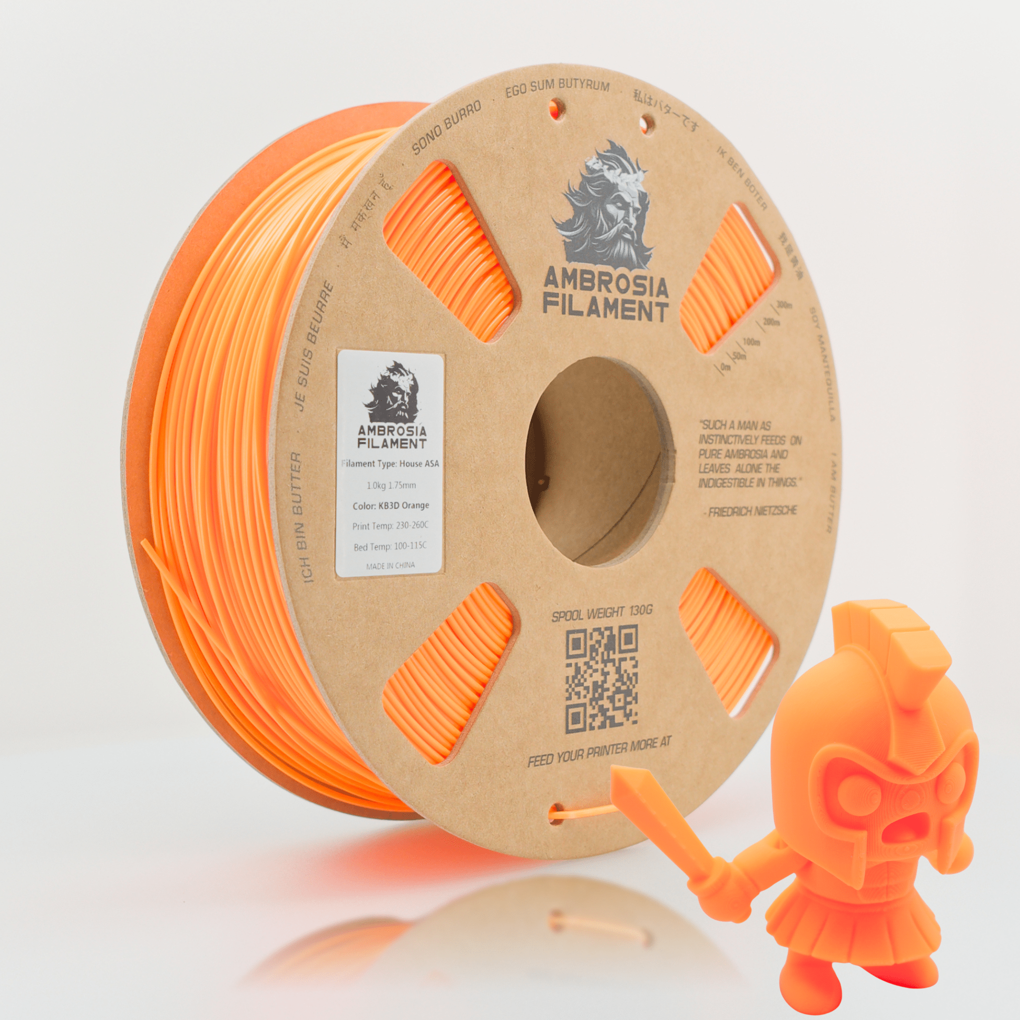 Ambrosia - Premium PLA Filament | 1.75mm 1kg Bambu Refill Compatible
