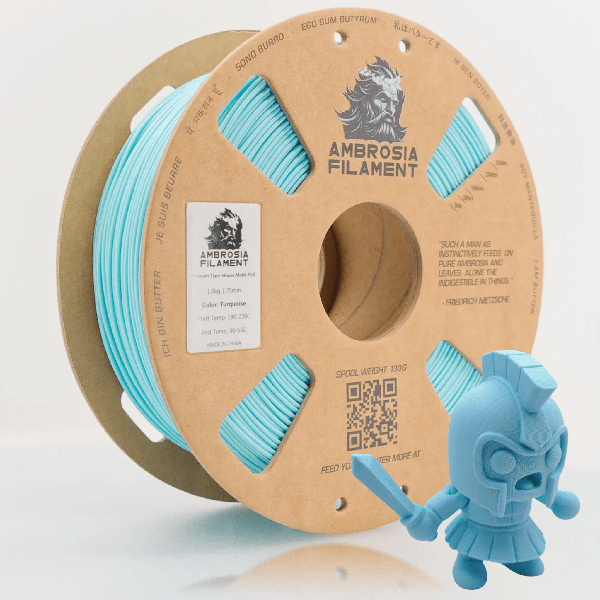 Ambrosia - Premium PLA Filament | 1.75mm 1kg Bambu Refill Compatible