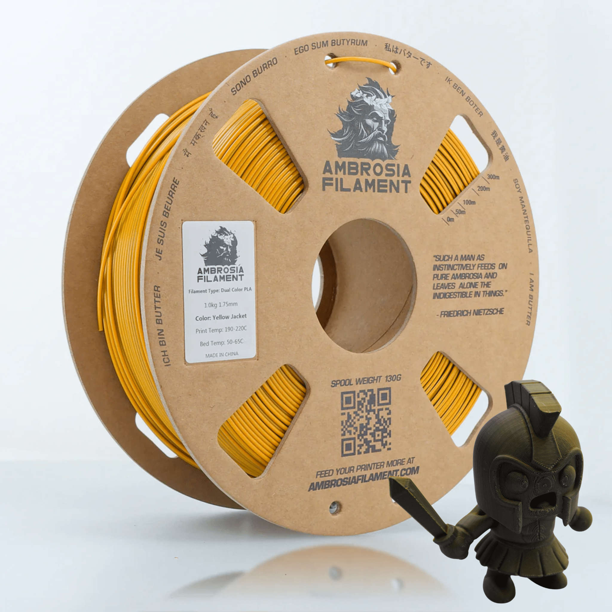 Ambrosia - Premium PLA Filament | 1.75mm 1kg Bambu Refill Compatible