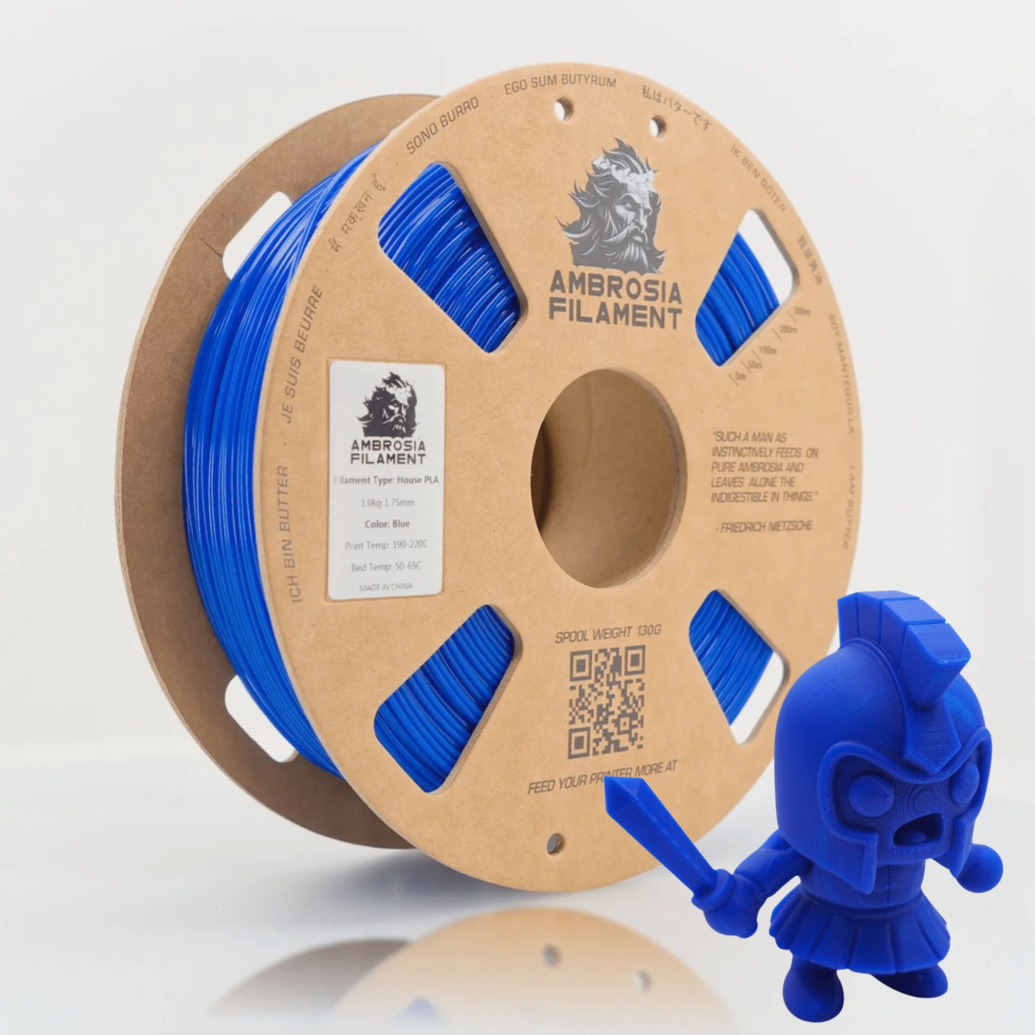 Ambrosia - Premium PLA Filament | 1.75mm 1kg Bambu Refill Compatible