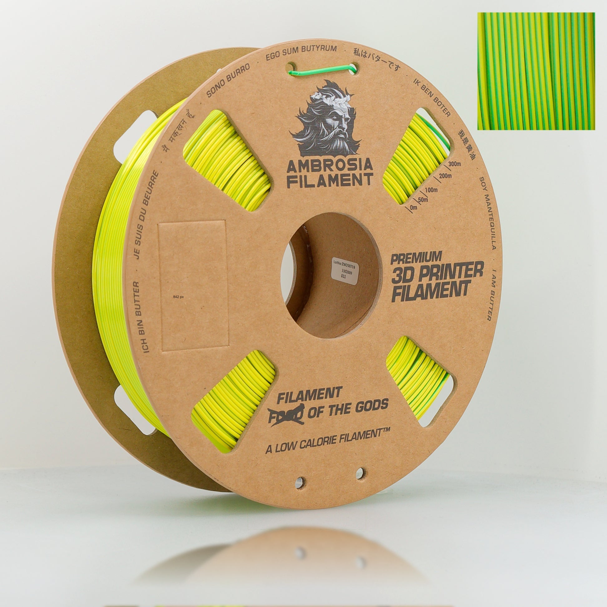 Ambrosia - Silk PLA Filament | High-Shine 1.75mm (1kg)