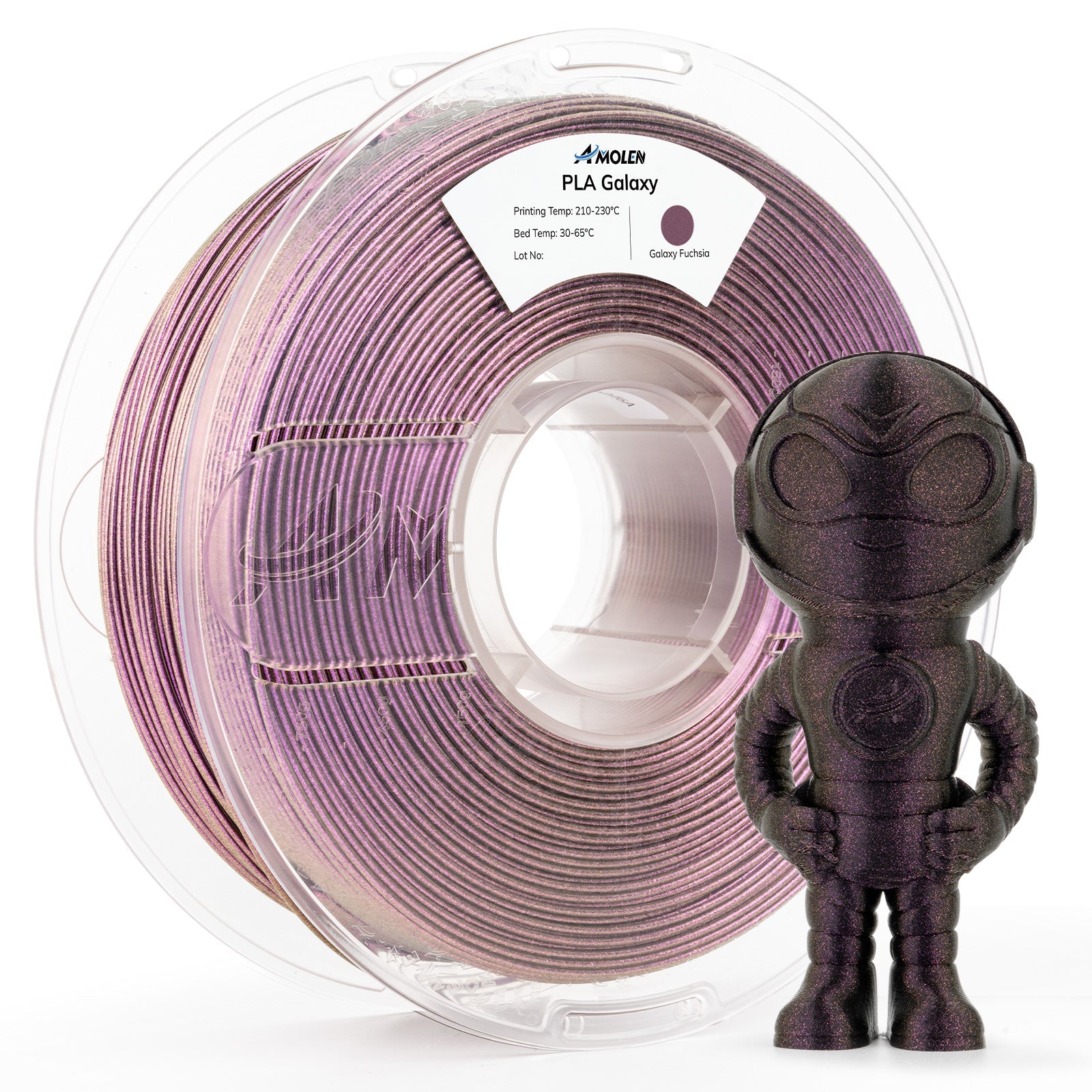Amolen - PLA Galaxy / Sparkle & Shiny 1.75mm, 1KG/2.2LB