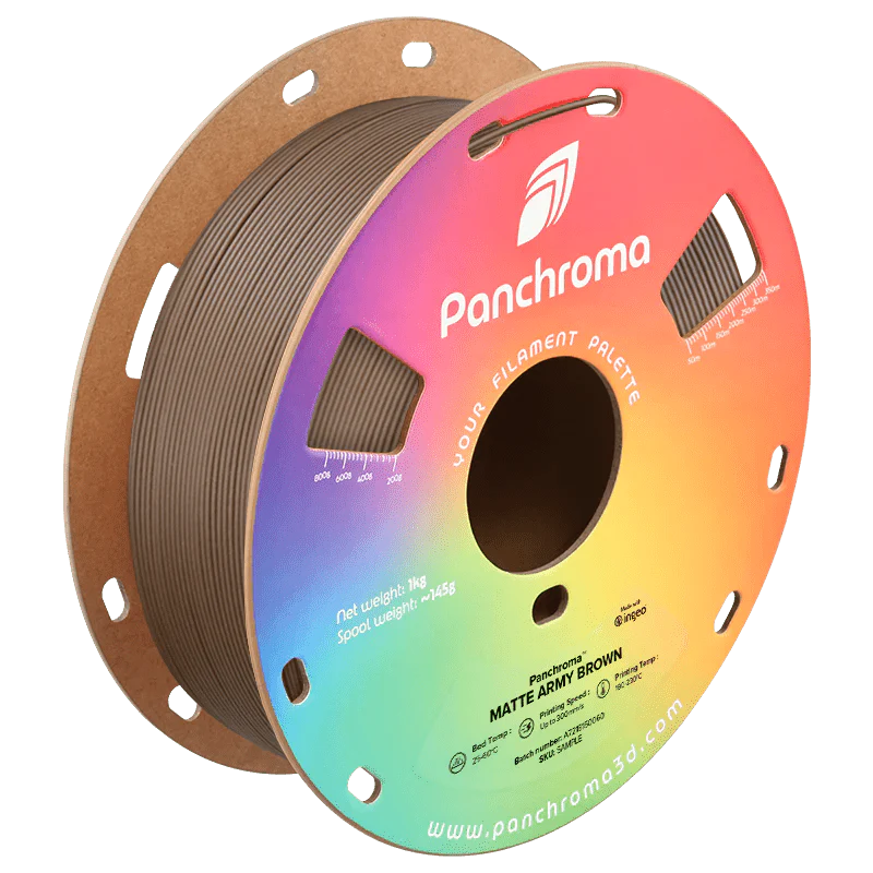 Panchroma - Matte PLA Filament (PolyTerra) | Eco-Friendly 1kg 1.75mm