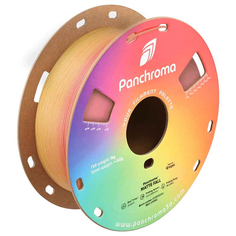 Polymaker - Panchroma Gradient PLA Filament | Matte 1kg 1.75mm