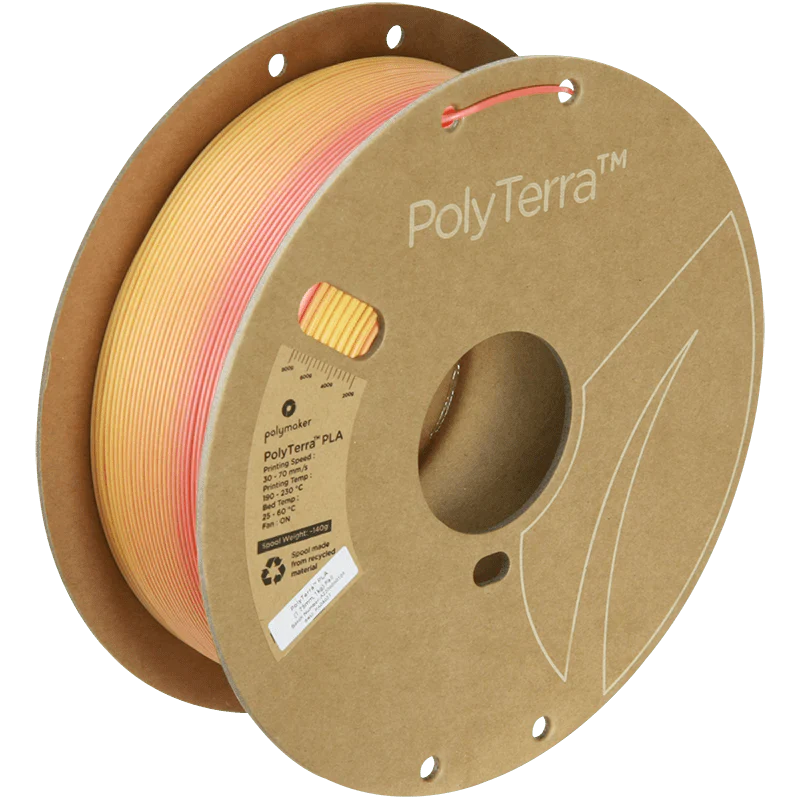 Polymaker - Panchroma Gradient PLA Filament | Matte 1kg 1.75mm