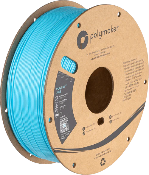Polymaker - PolyLite ABS Filament | Low Odor 1kg 1.75mm 3D Filament