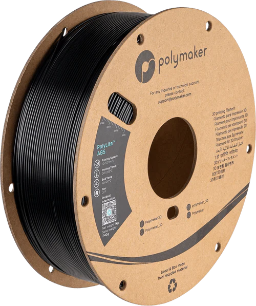 Polymaker - PolyLite ABS Filament | Low Odor 1kg 1.75mm 3D Filament