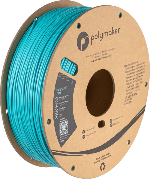 Polymaker - PolyLite ABS Filament | Low Odor 1kg 1.75mm 3D Filament