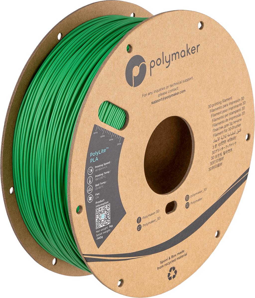 Polymaker - PolyLite PLA Filament | Jam-Free 1kg 1.75mm