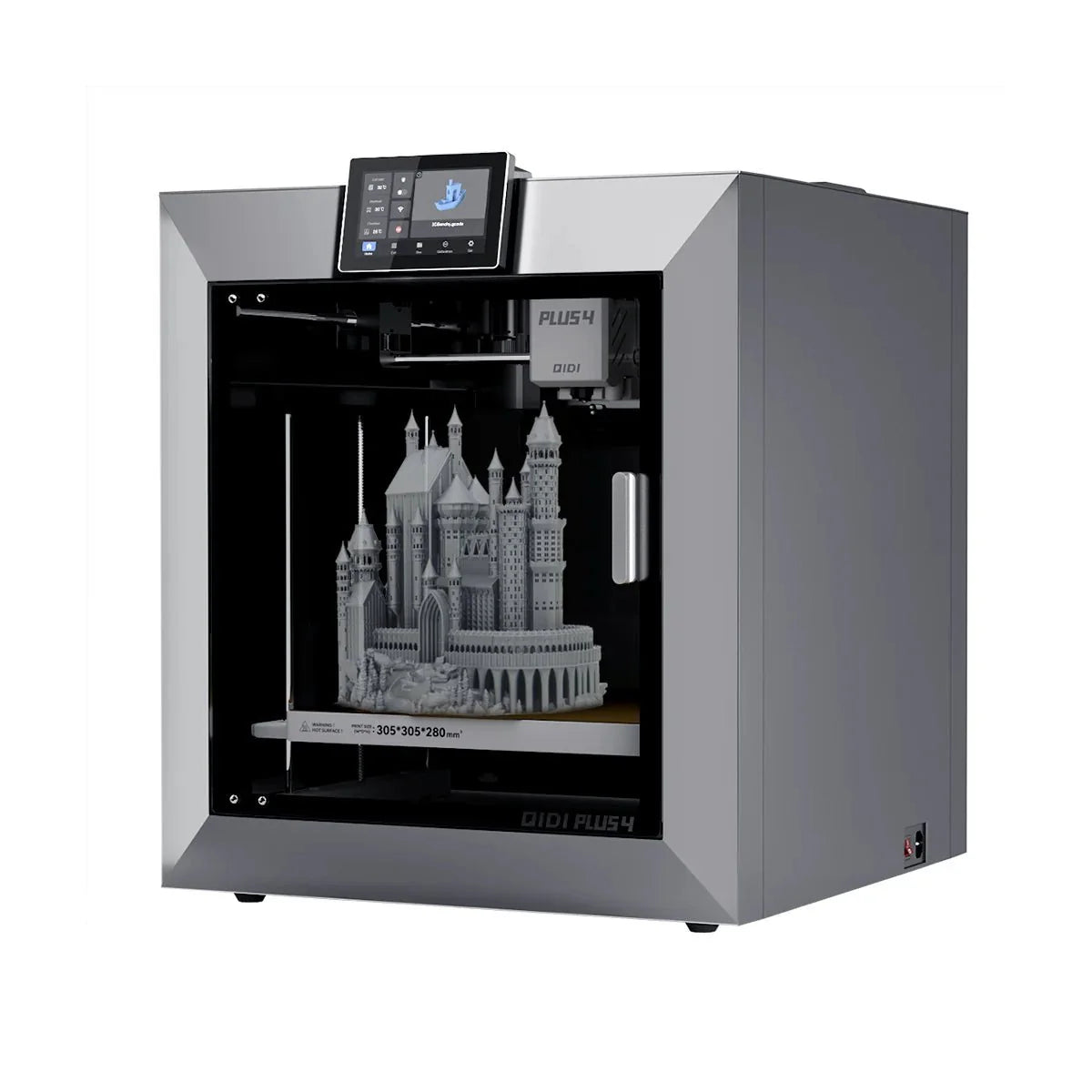 Qidi Plus4 Enclosed CoreXY 3D Printer | Upgraded SSR Edition